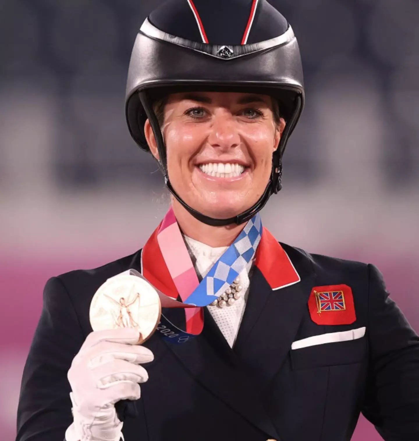 Charlotte Dujardin has apologised for the incident. (Julian Finney/Getty Images)