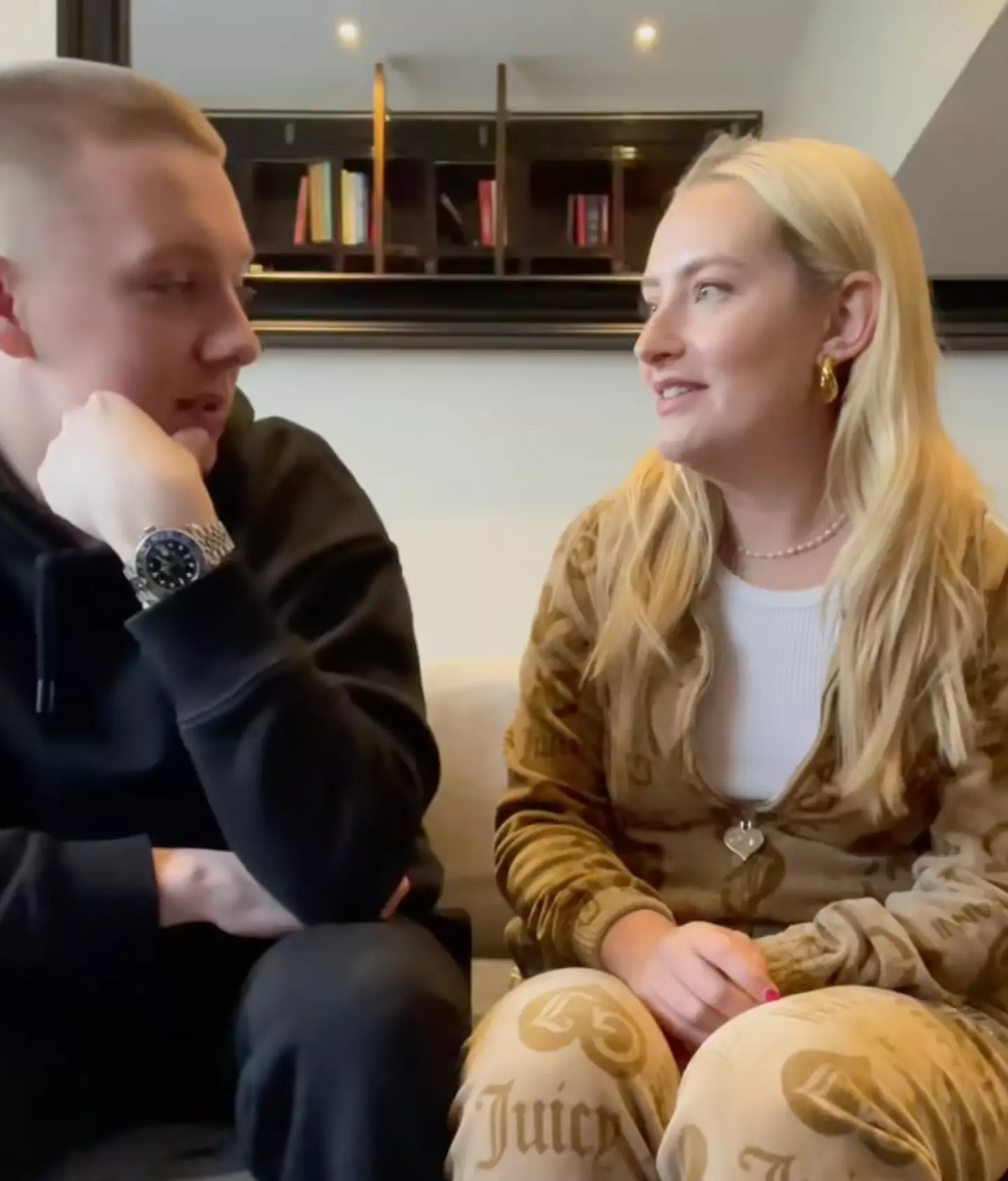 The pair were 'dating' for a short period of time (TikTok/ameliadimz)