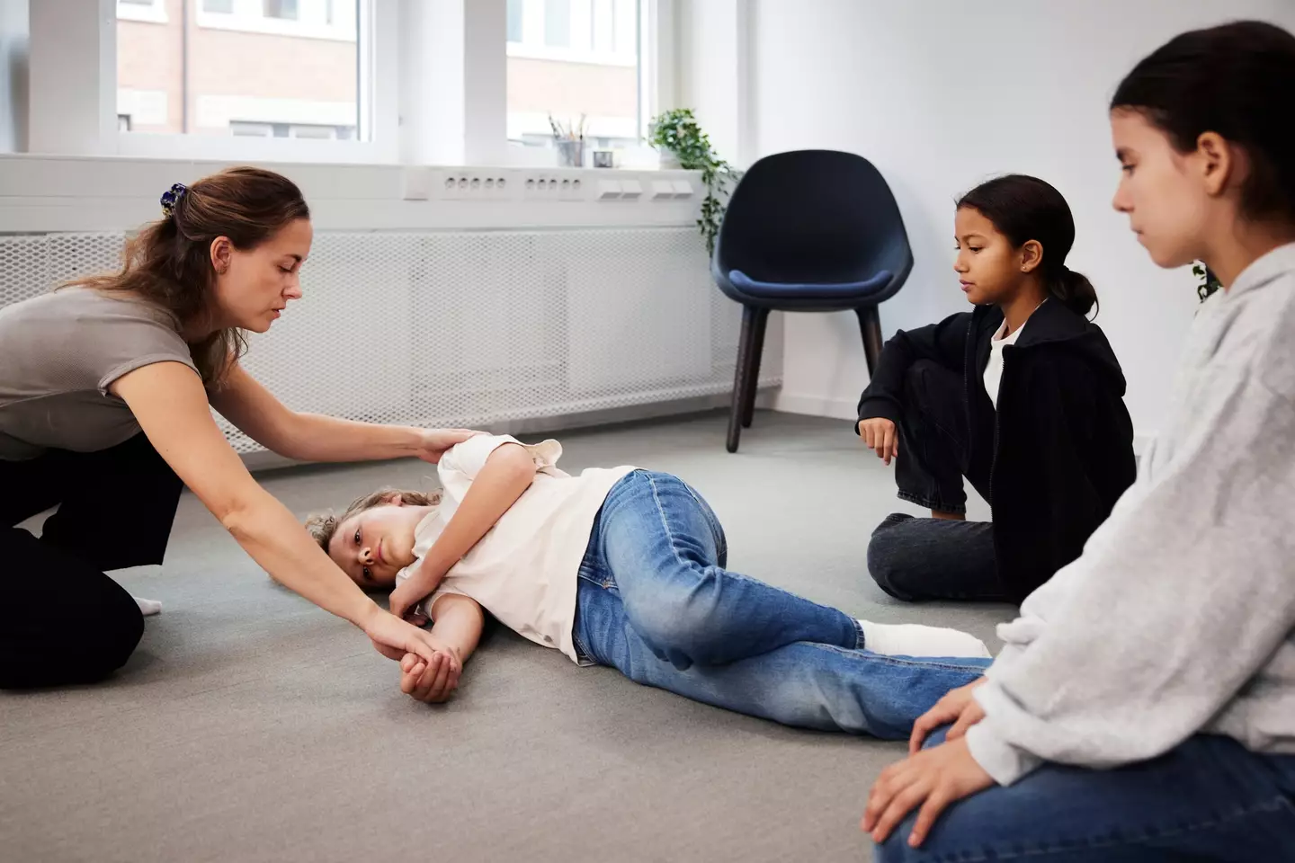 You may need to know how to put someone in the recovery position. (Getty Stock Photo)