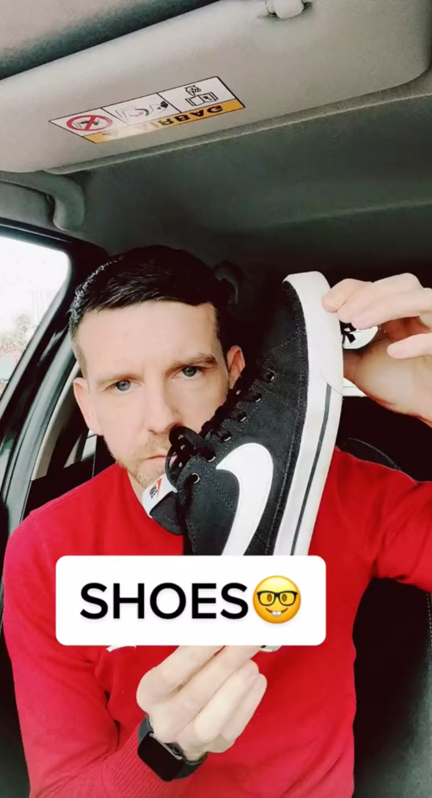 Driver instructor shared the type of shoe for motorists to avoid.
