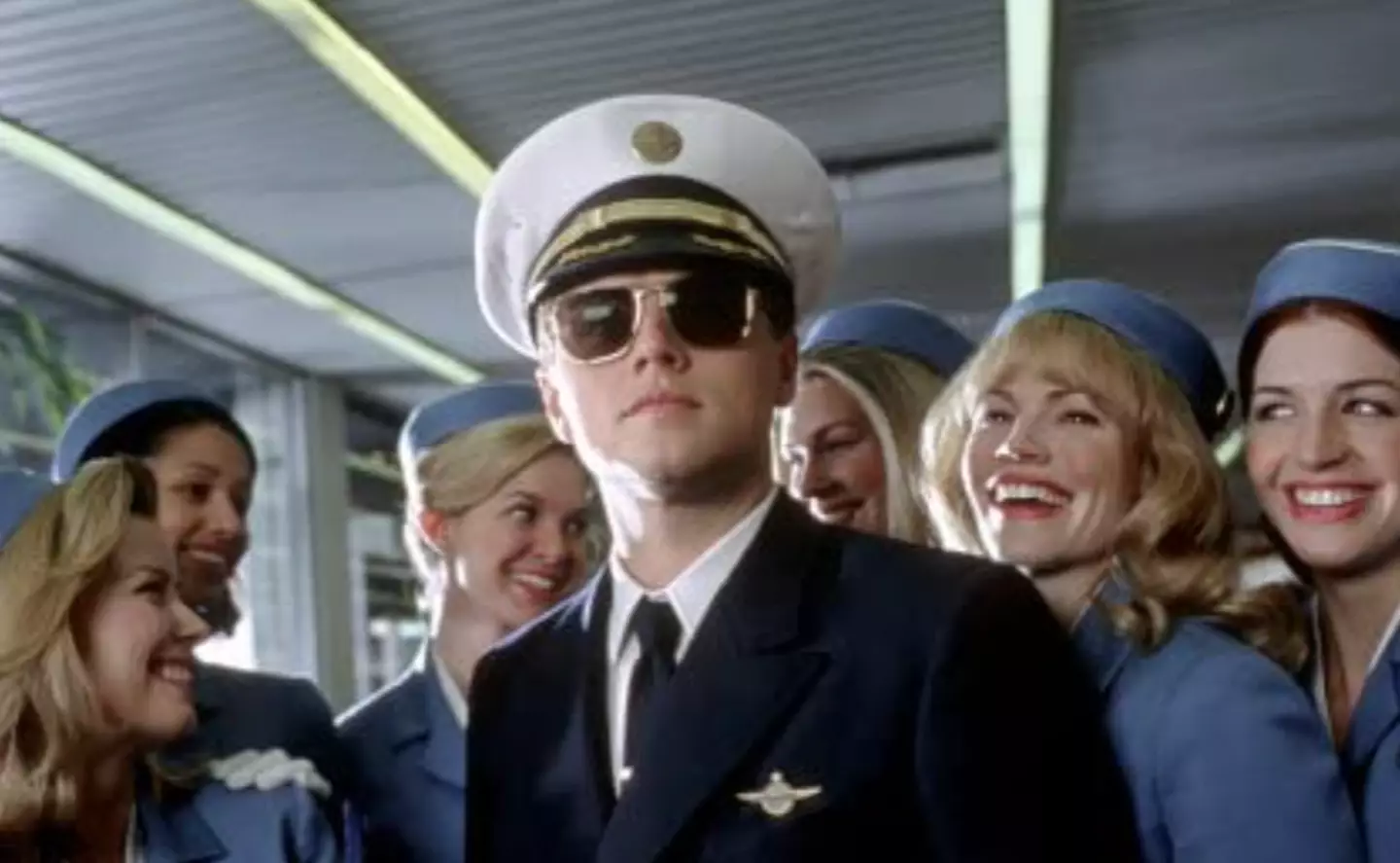 Leonardo DiCaprio portrayed the conman in the film.