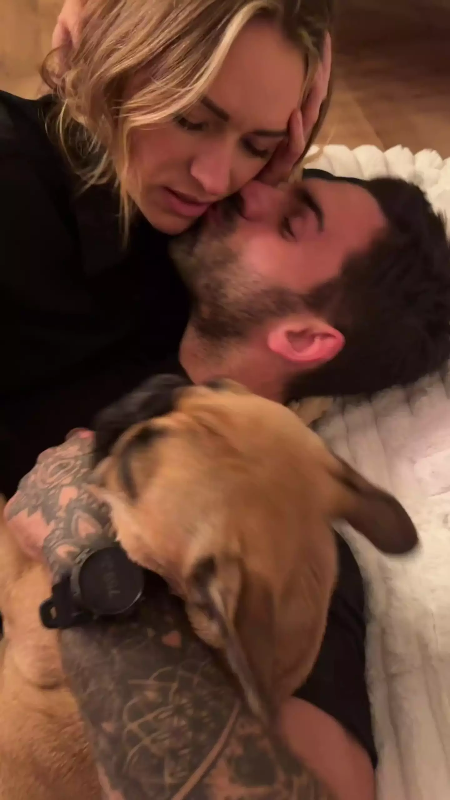 Adam Collard described the sports presenter as his 'soul mate'.