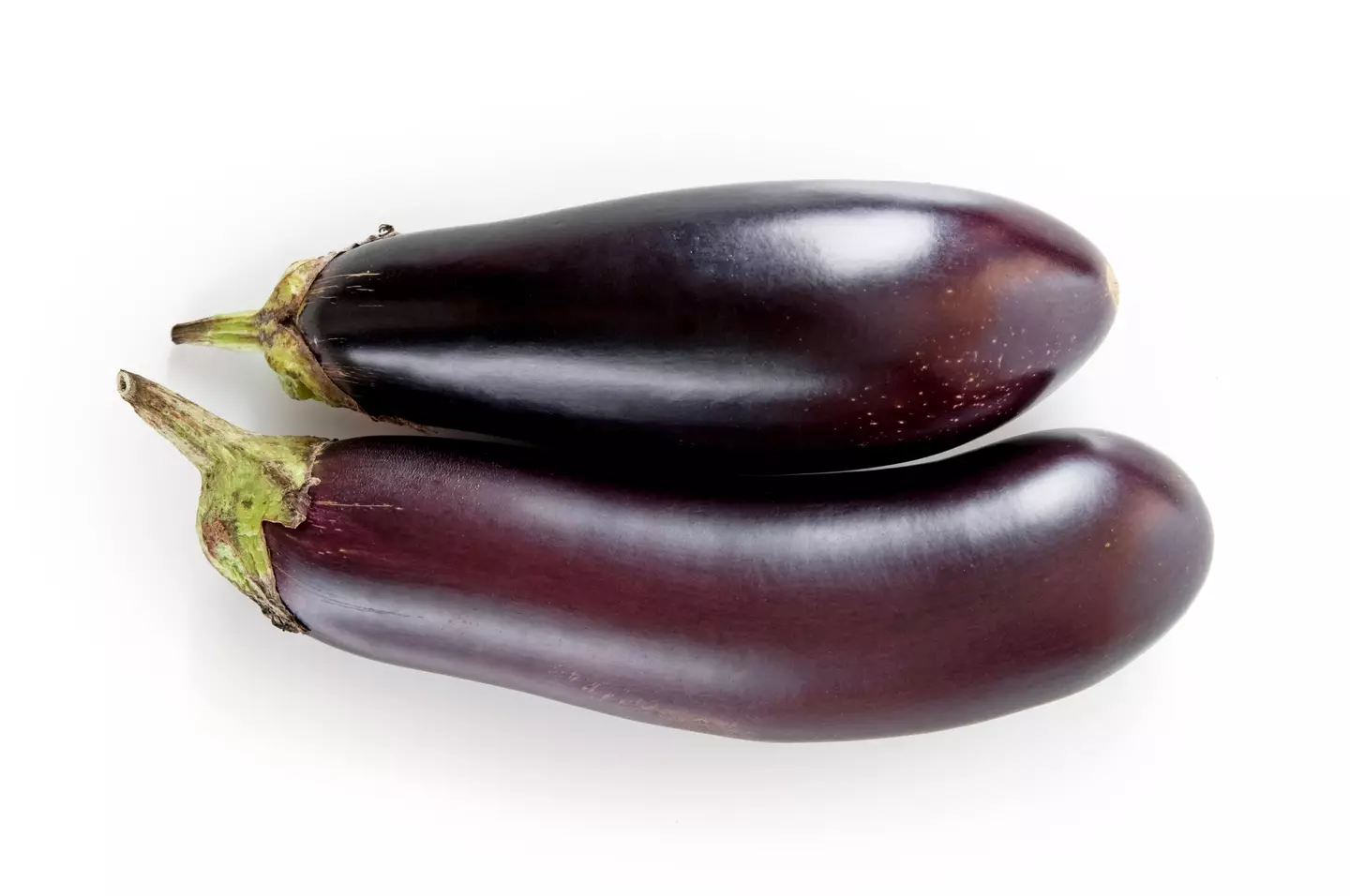 The man suffered from an 'eggplant deformity' after breaking his penis, so the whole thing looked like one of these.