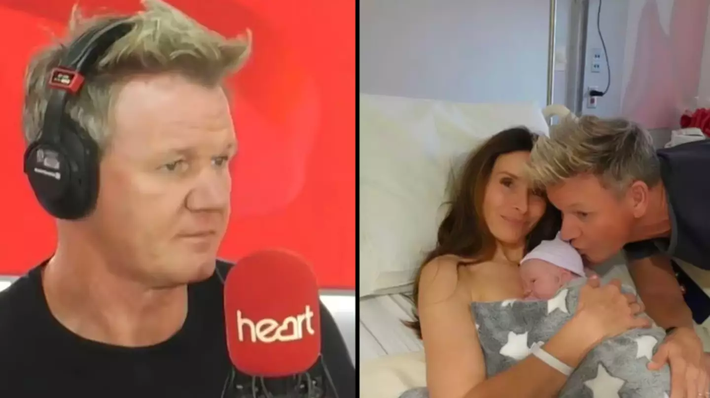 Gordon Ramsay accidentally let slip that he was expecting another child