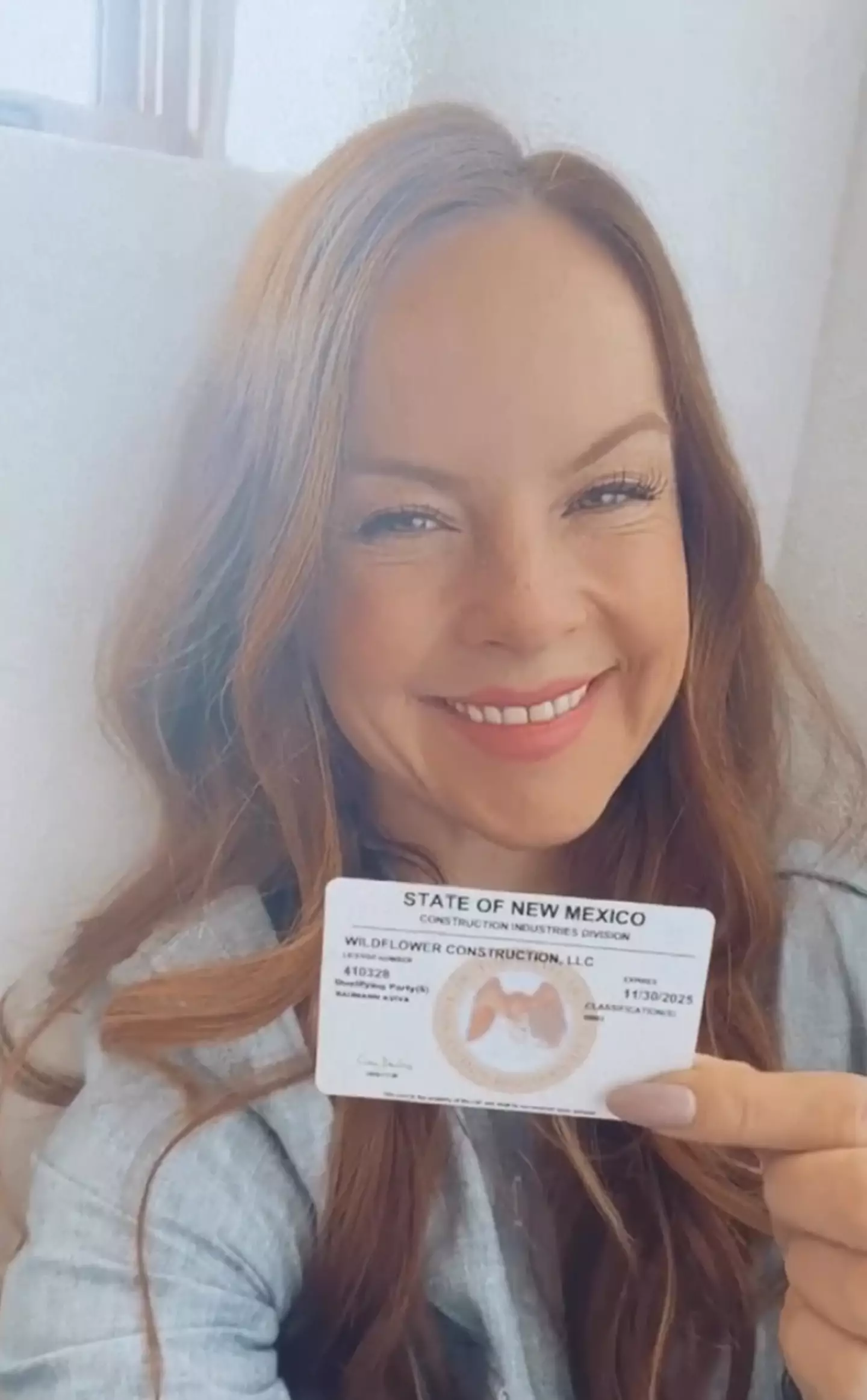 Aviva Baumann is now a licensed contractor (Instagram)