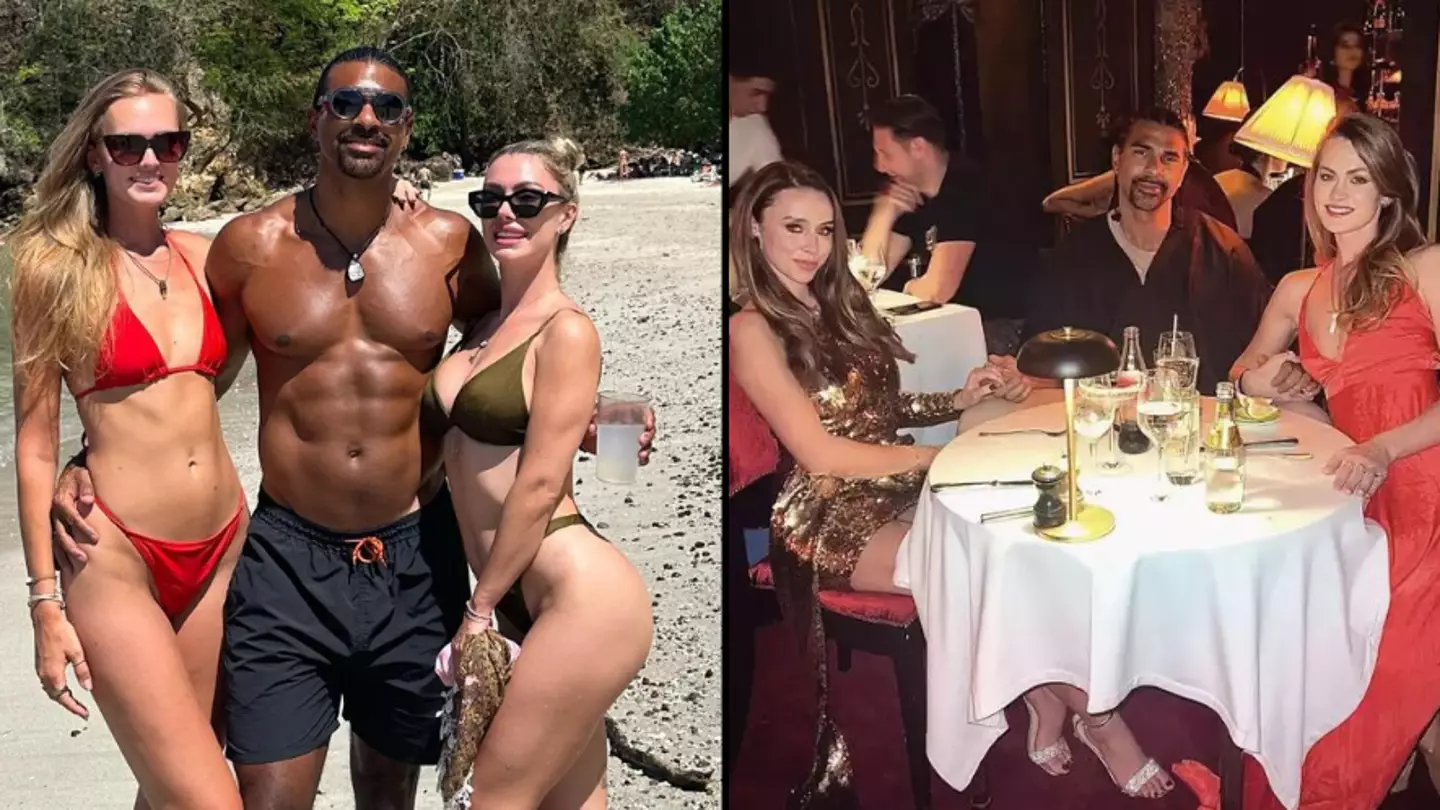 David Haye shares new photos with Sian Osborne and personal trainer
