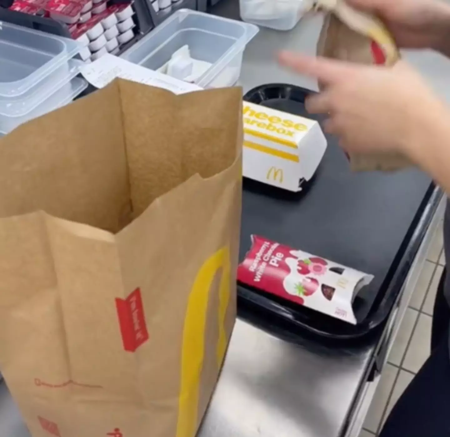 McDonald's have introduced a new process to ensure their deliveries aren't missing items.