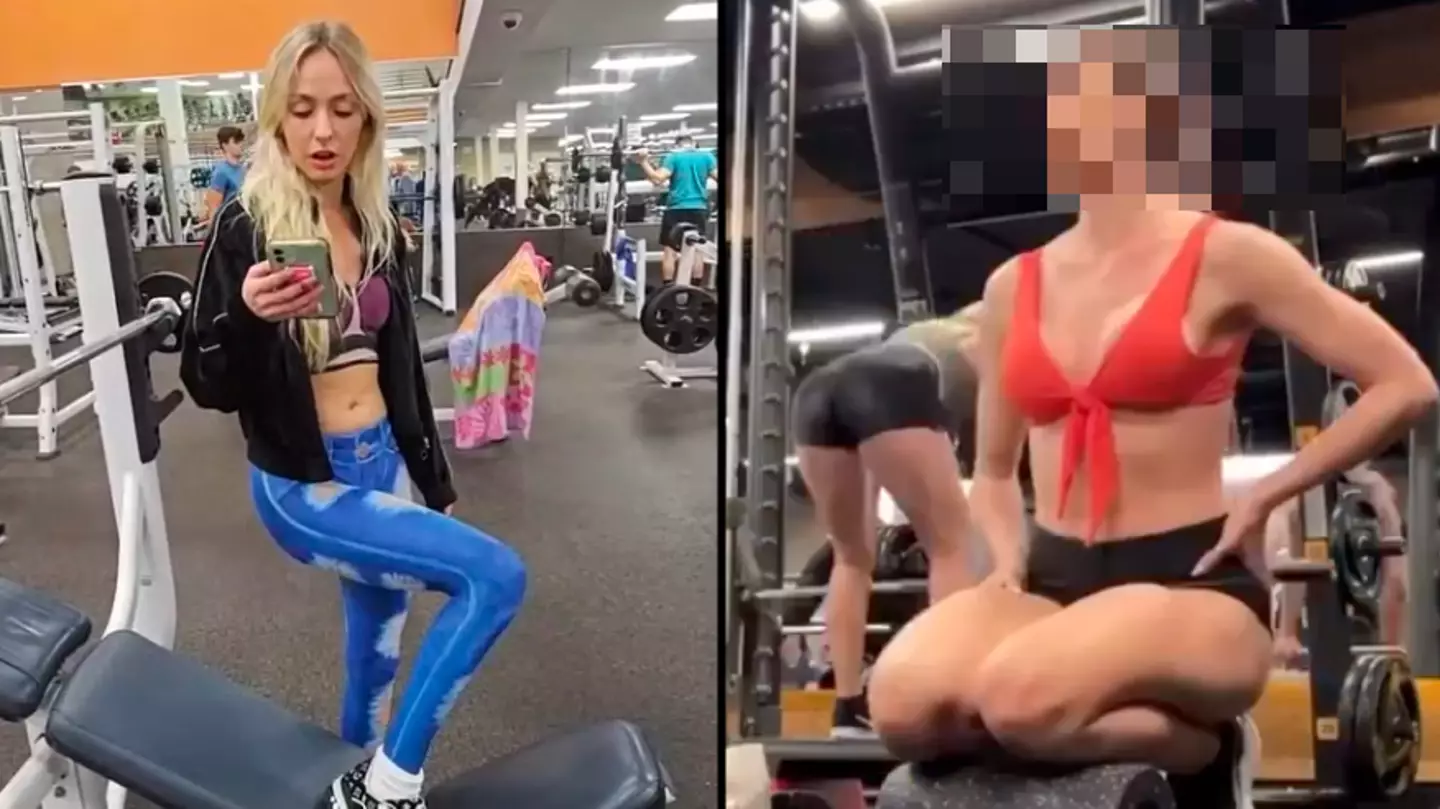 Woman who wore ‘X-rated’ body paint pants to gym sparks more controversy with new video of someone else