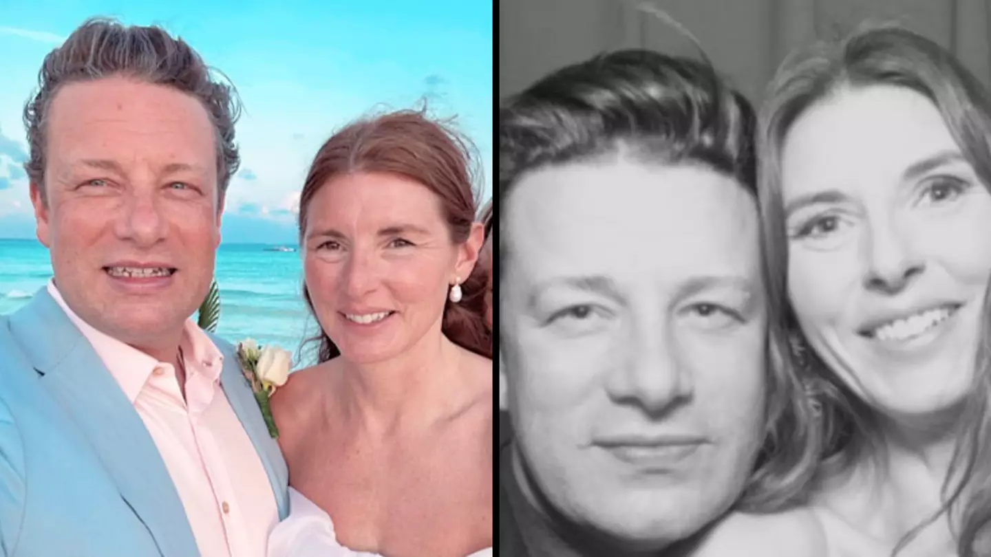 Jamie Oliver gets remarried to wife Jools after 23 years