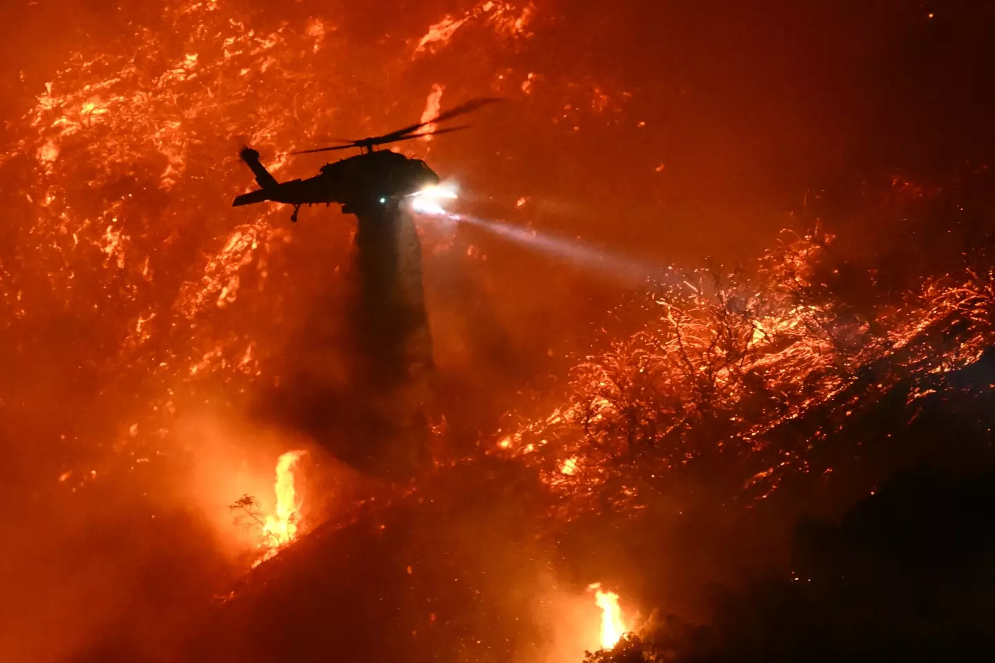 LA has been devastated by numerous wildfires (PATRICK T. FALLON/AFP via Getty Images)