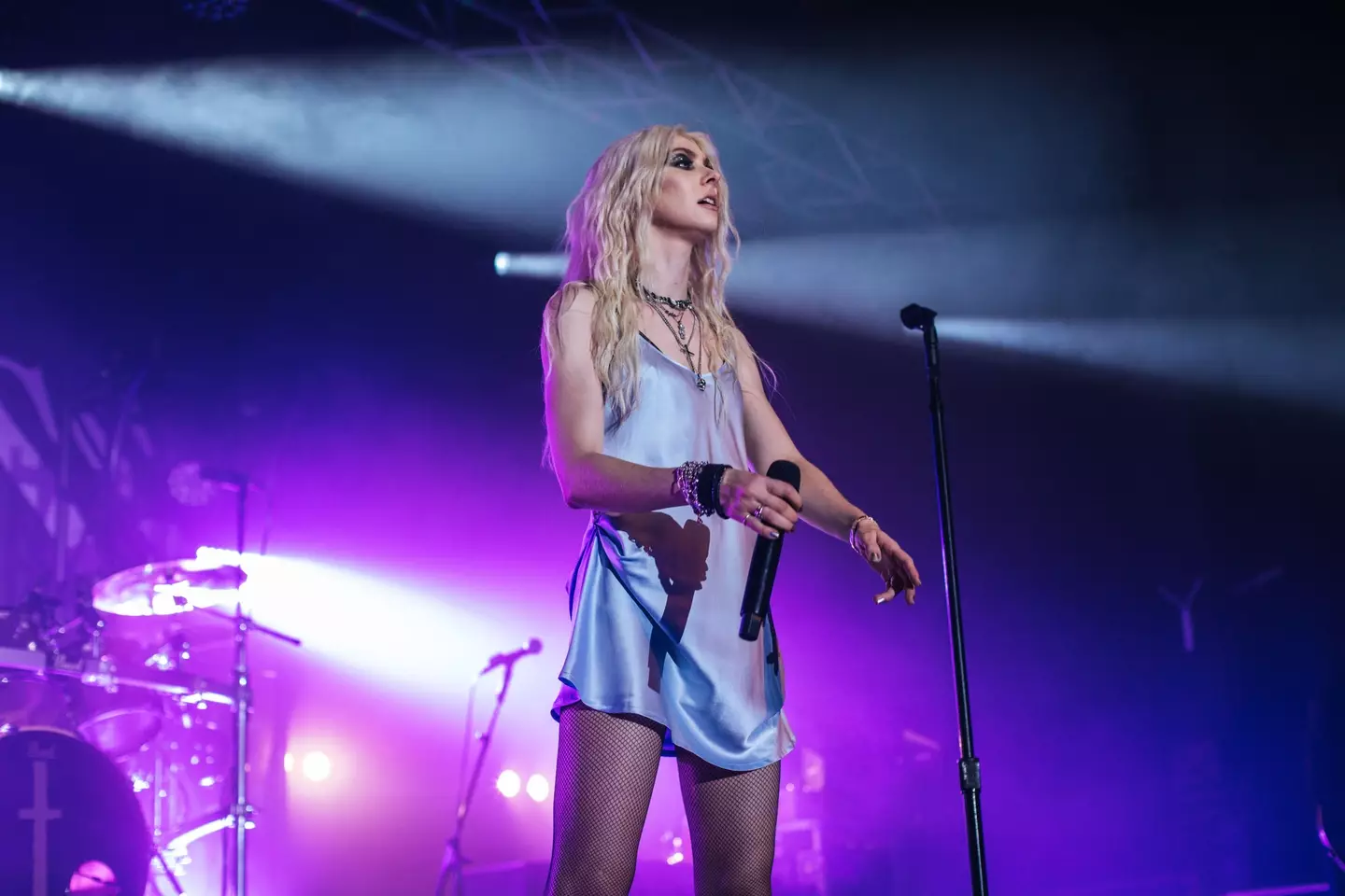 The Pretty Reckless performing live earlier this year.