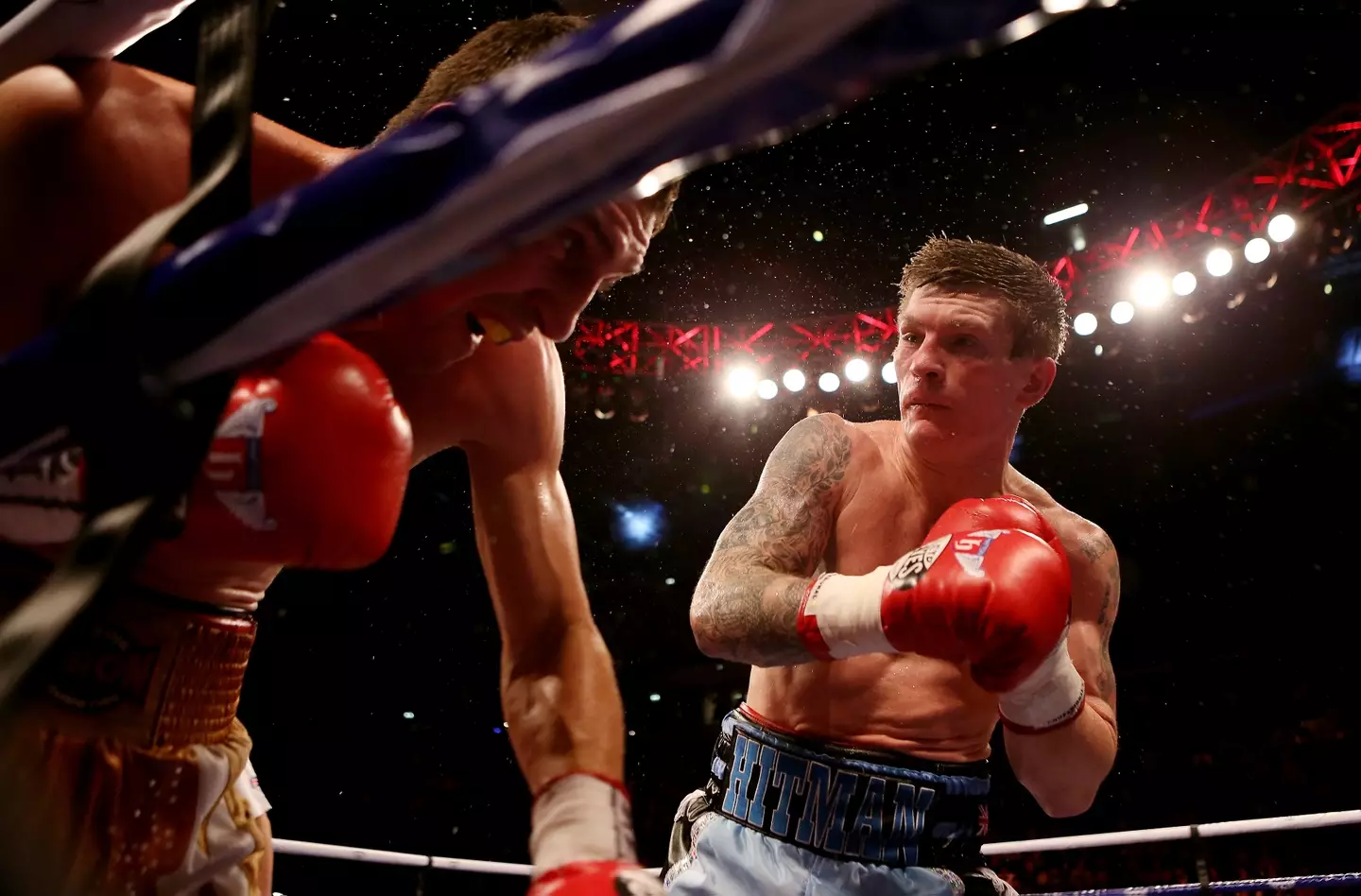 The family of Ricky 'The Hitman' Hatton have paid tribute to the 'beloved' boxer in a poignant statement (Scott Heavey/Getty Images)