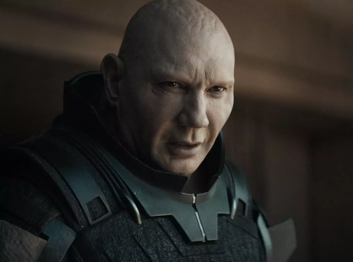 Dave Bautista stars.