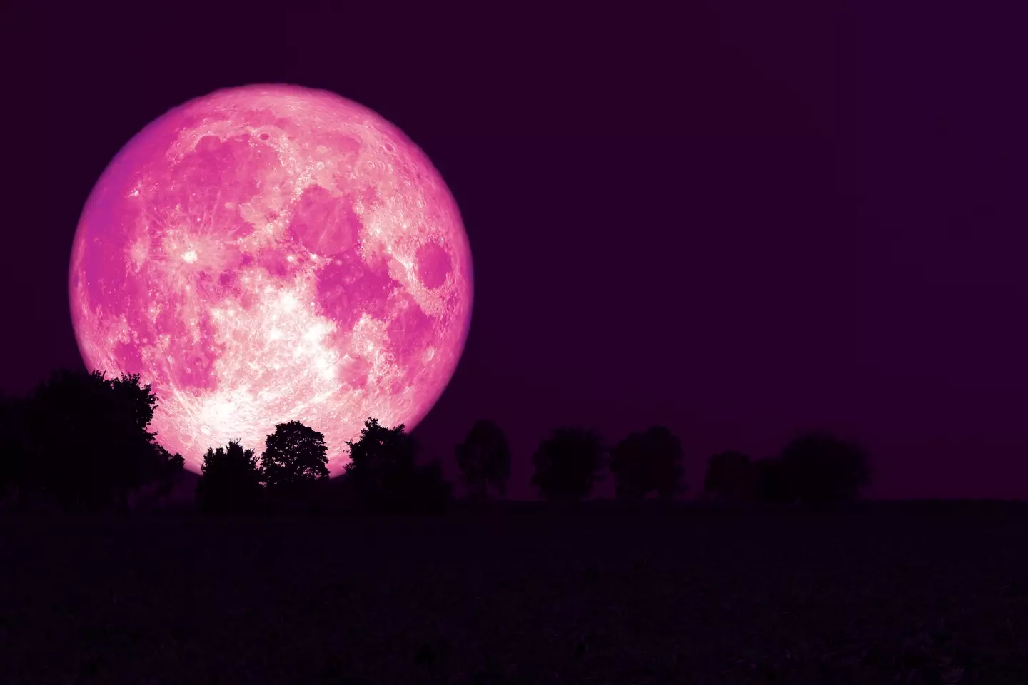 Despite its name, the strawberry moon won't be red or pink (Getty Stock Images / NASA)