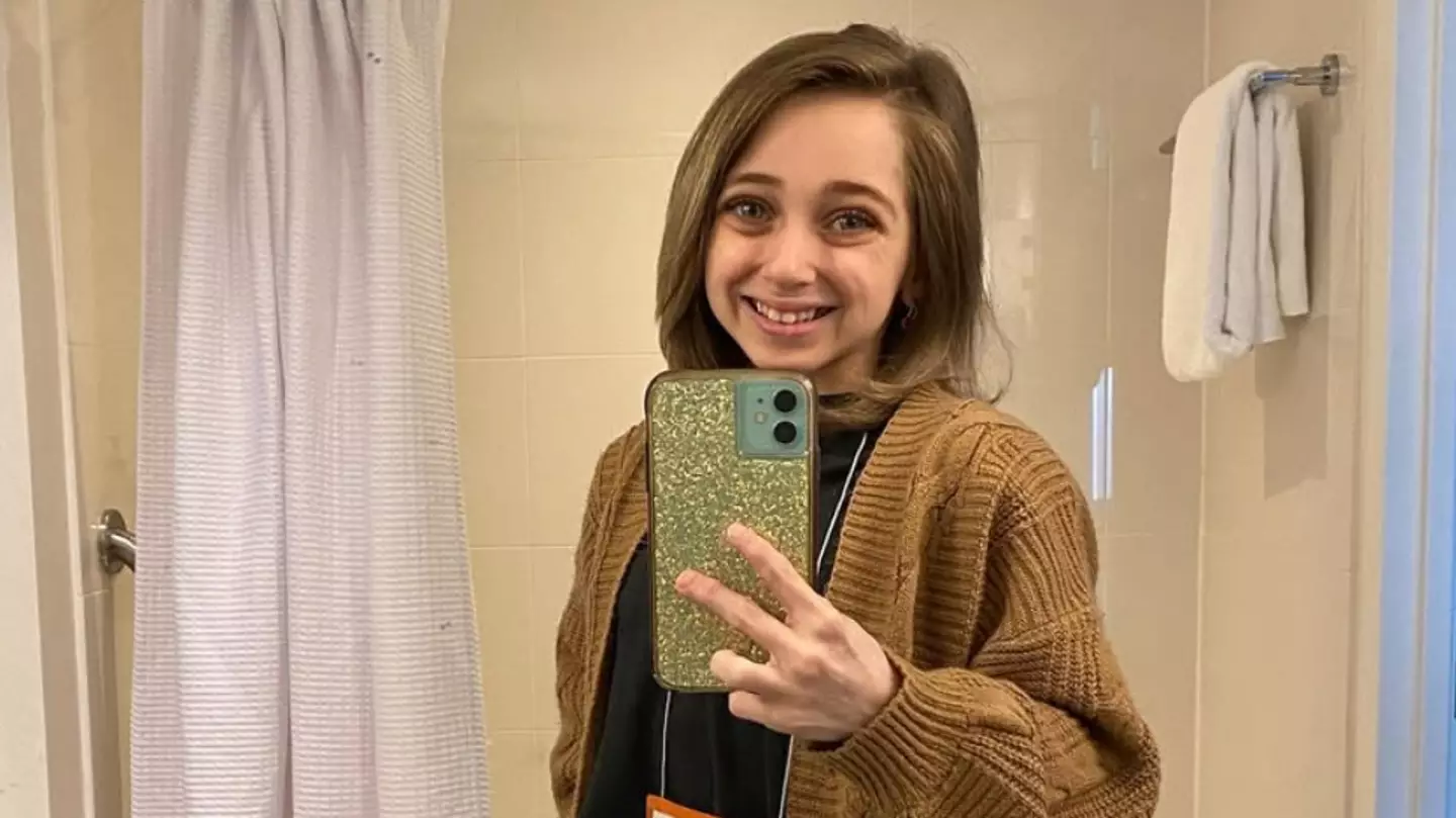 Reason why 26-year-old woman 'looks like an eight-year-old' following life saving surgery