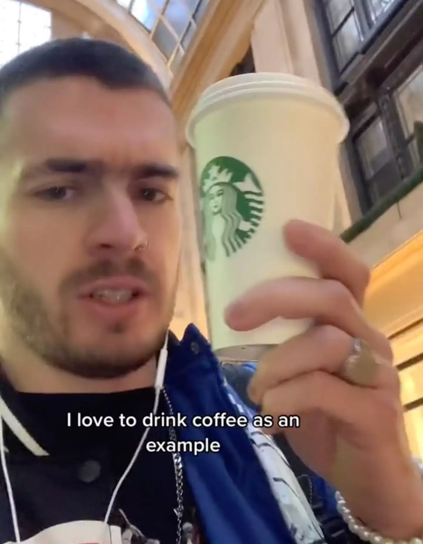 Kaine ran into a bit of trouble while trying to order a latte in Italy.