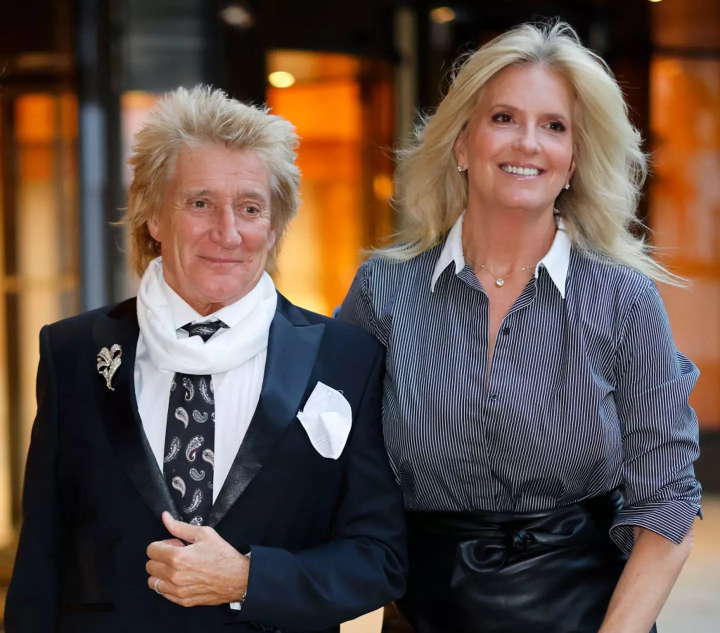 Rod Stewart's wife Penny Lancaster was a previous contestant on Celebrity MasterChef (Max Mumby/Indigo/Getty Images)