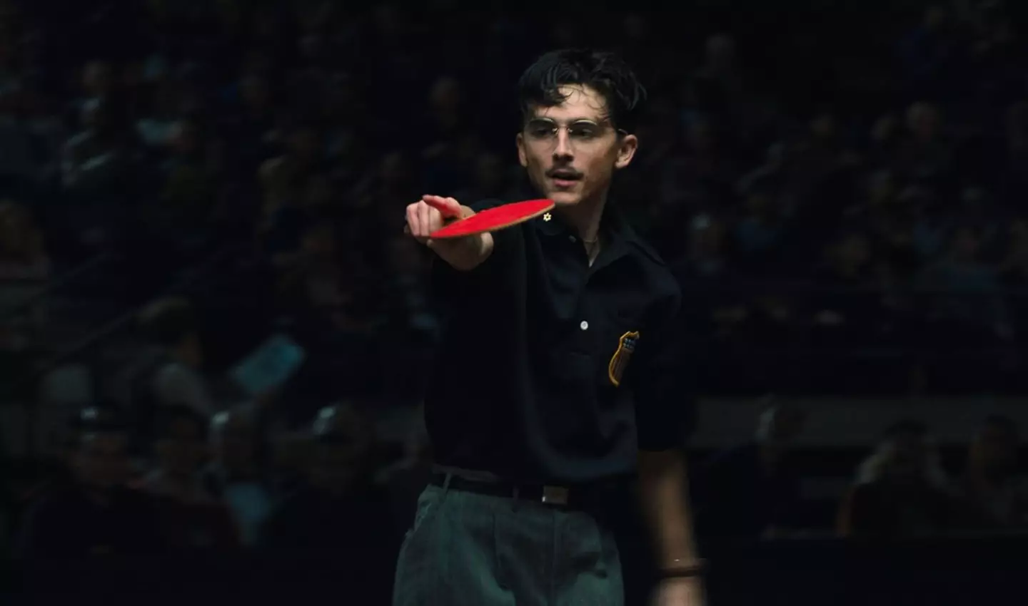 Pattinson featured in this scene (A24)