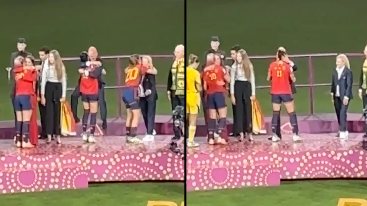 New footage angle from Women’s World Cup final appears to disprove Luis Rubiales claims about kiss