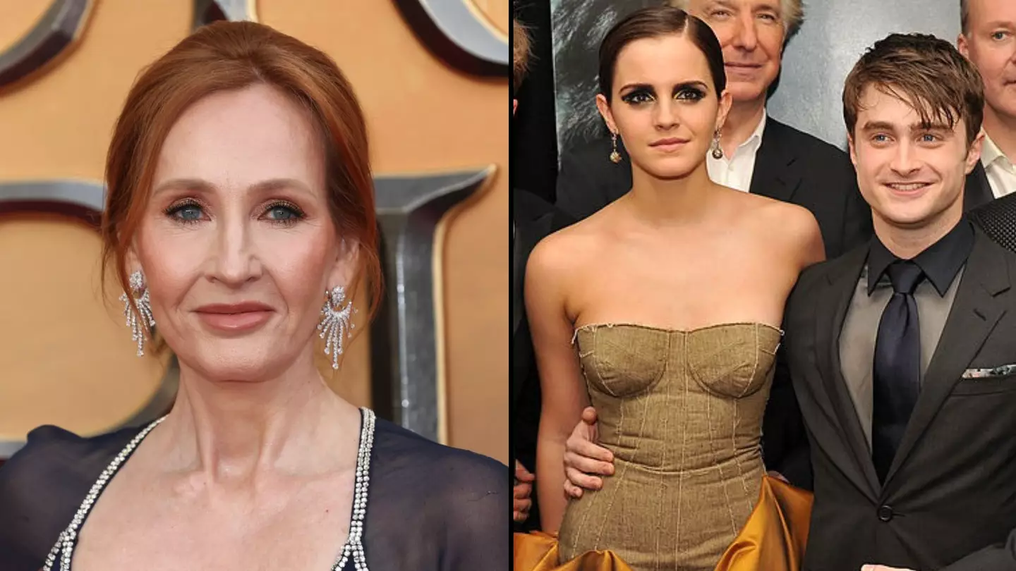JK Rowling says Harry Potter actors Daniel Radcliffe and Emma Watson can ‘save their apologies’