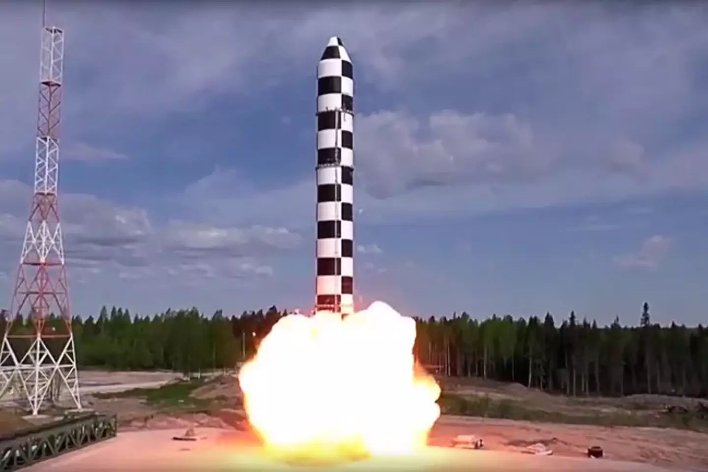 Russia tested the RS-28 Sarmat liquid-fueled superheavy intercontinental ballistic missile back in 2018.
