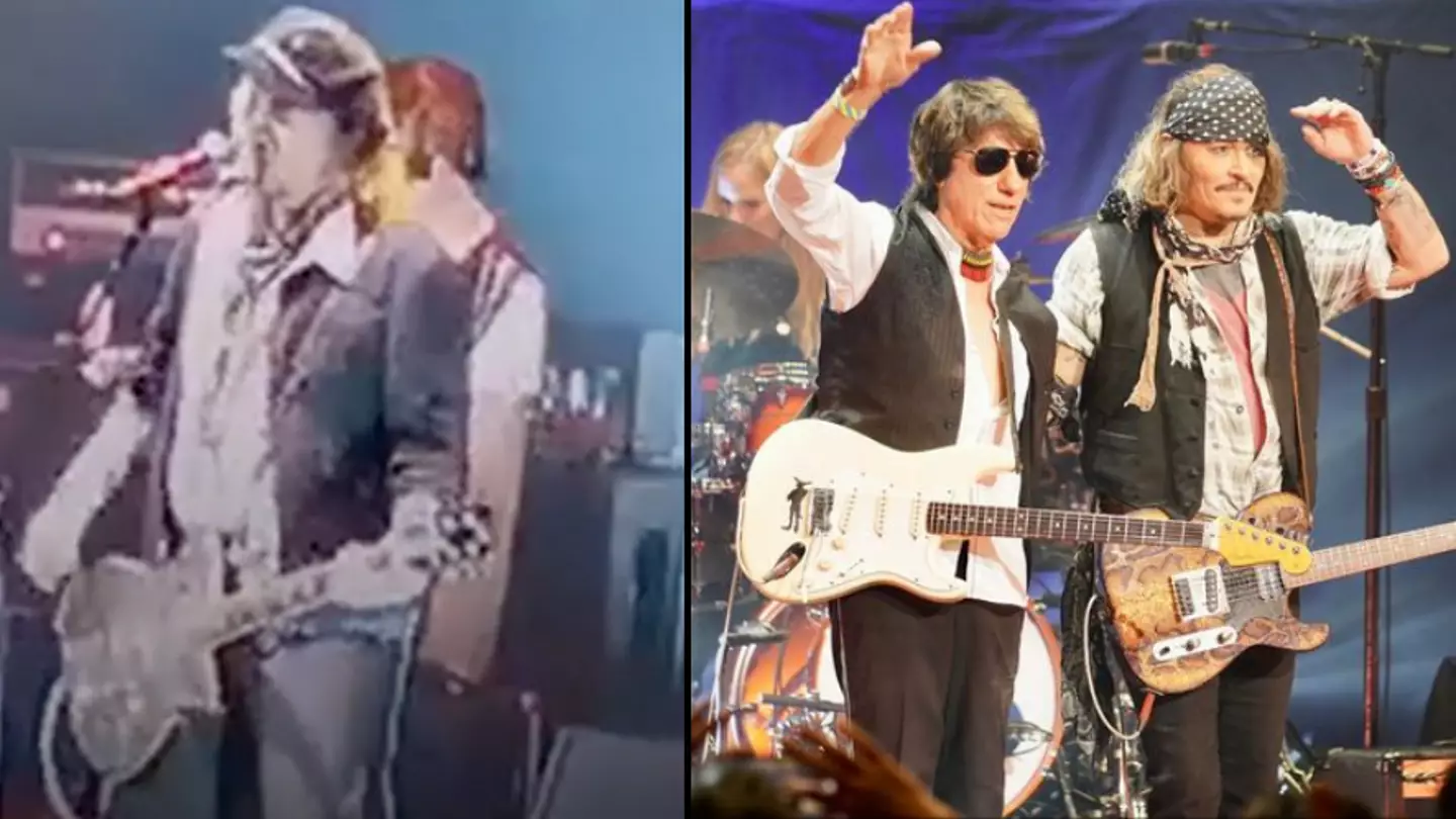 Jeff Beck Fans Not Impressed With Johnny Depp As He's Likened To 'Drunken Pub Singer'