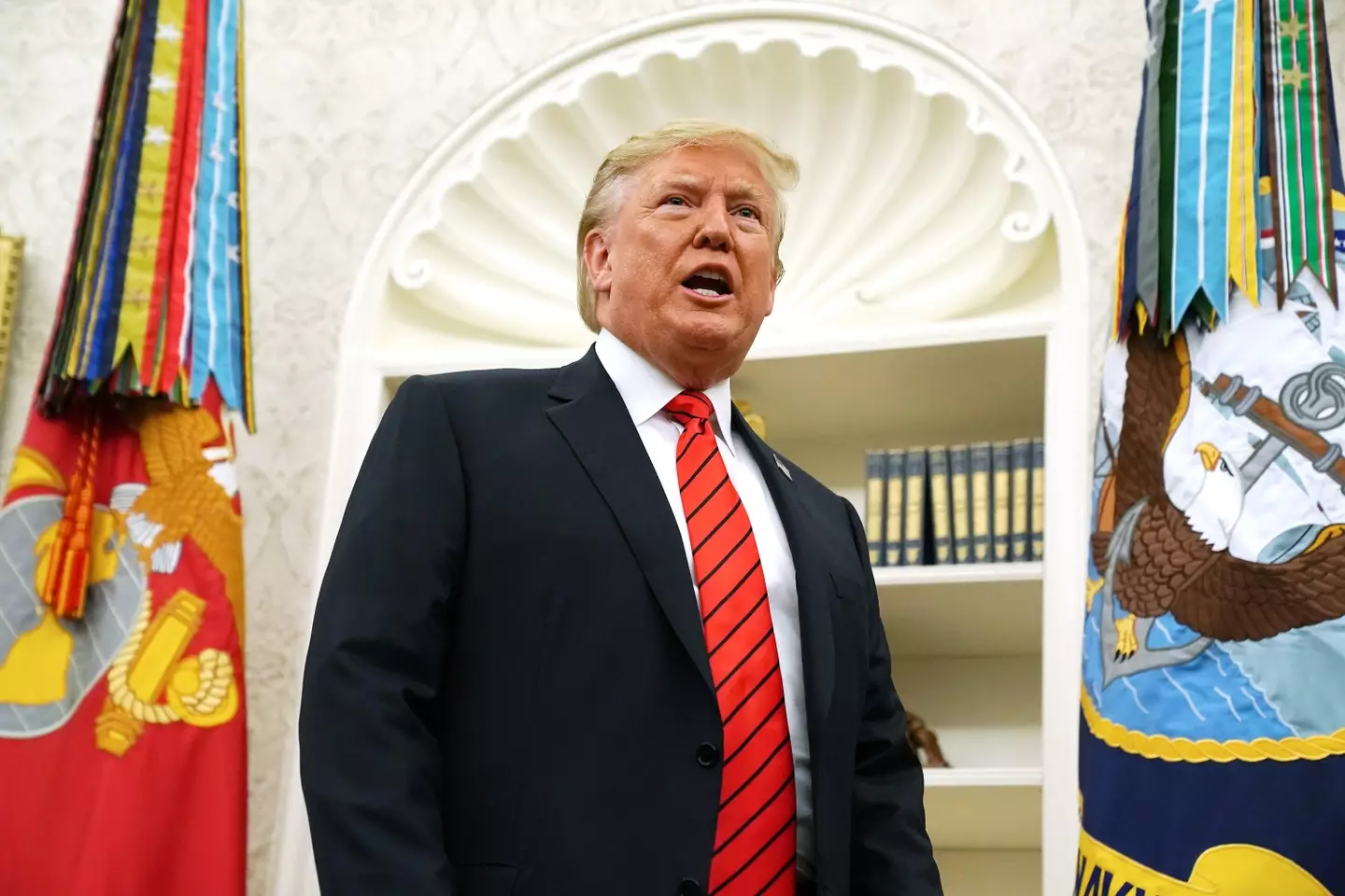 Trump is facing increasing pressure about Epstein's alleged 'client list' (Chip Somodevilla/Getty Images)