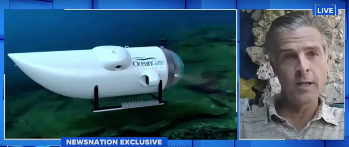 Karl Stanley was onboard an OceanGate sub in 2019 and has spoken of the 'cracking noises' he heard during the expedition.