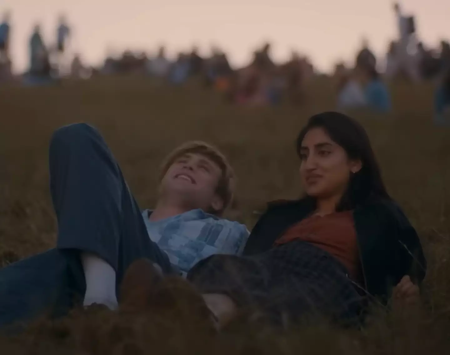 Leo Woodall and Ambika Mod star in the show.