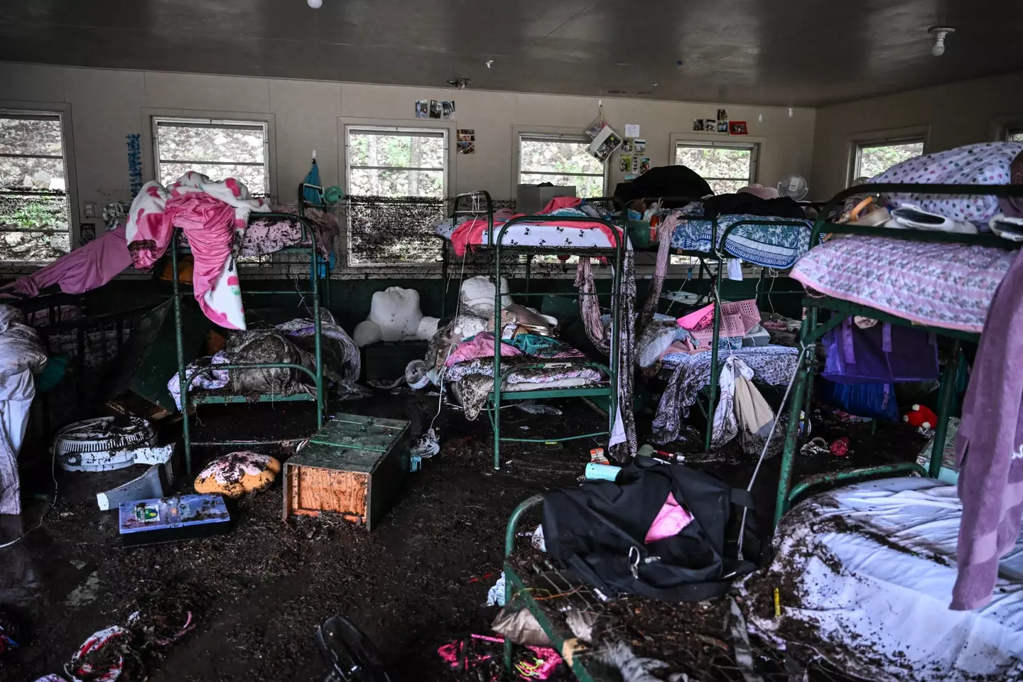 One of the areas worst affected is Camp Mystic, a summer camp for children (RONALDO SCHEMIDT/AFP via Getty Images)