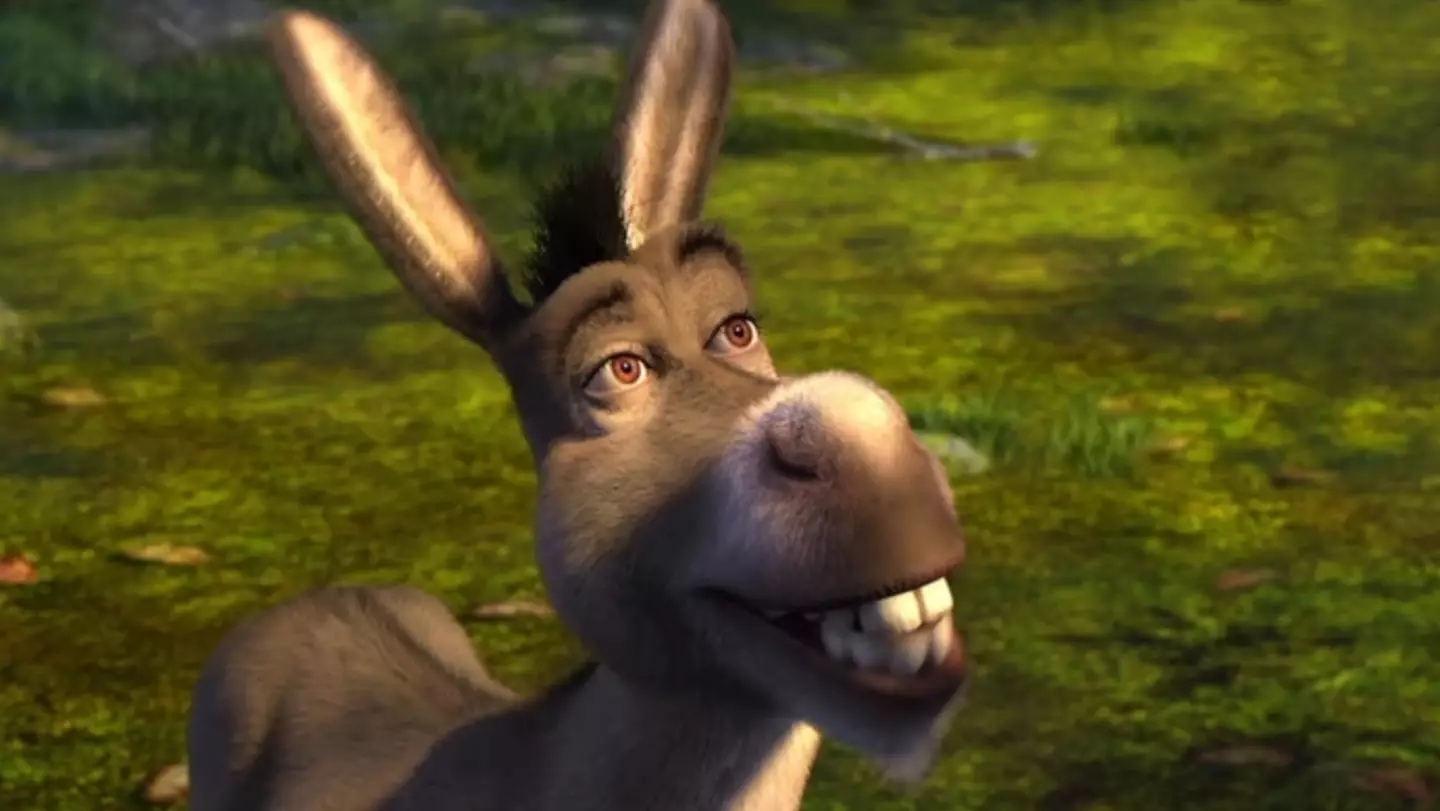 A talking donkey - which story is he actually from? (Dreamworks)
