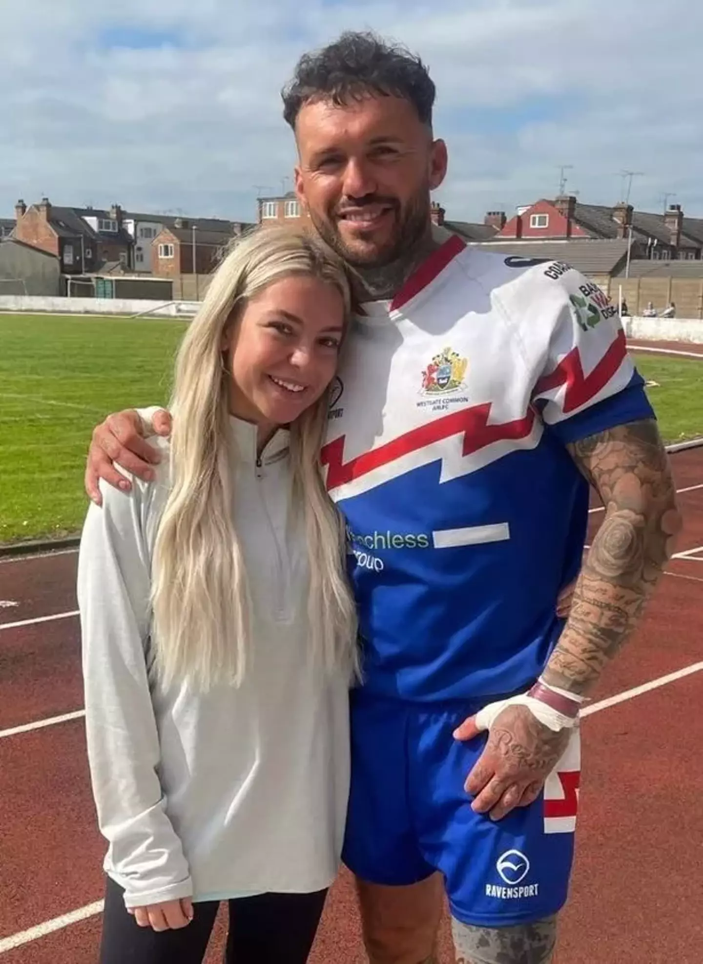 Girlfriend Georgia Cooke, 25, who was on holiday at Butlin's at the time, was devastated when she heard the news.