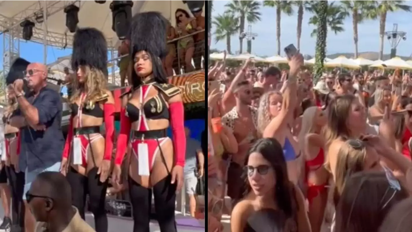 Wayne Lineker organises baffling tribute to the Queen at Ibiza club