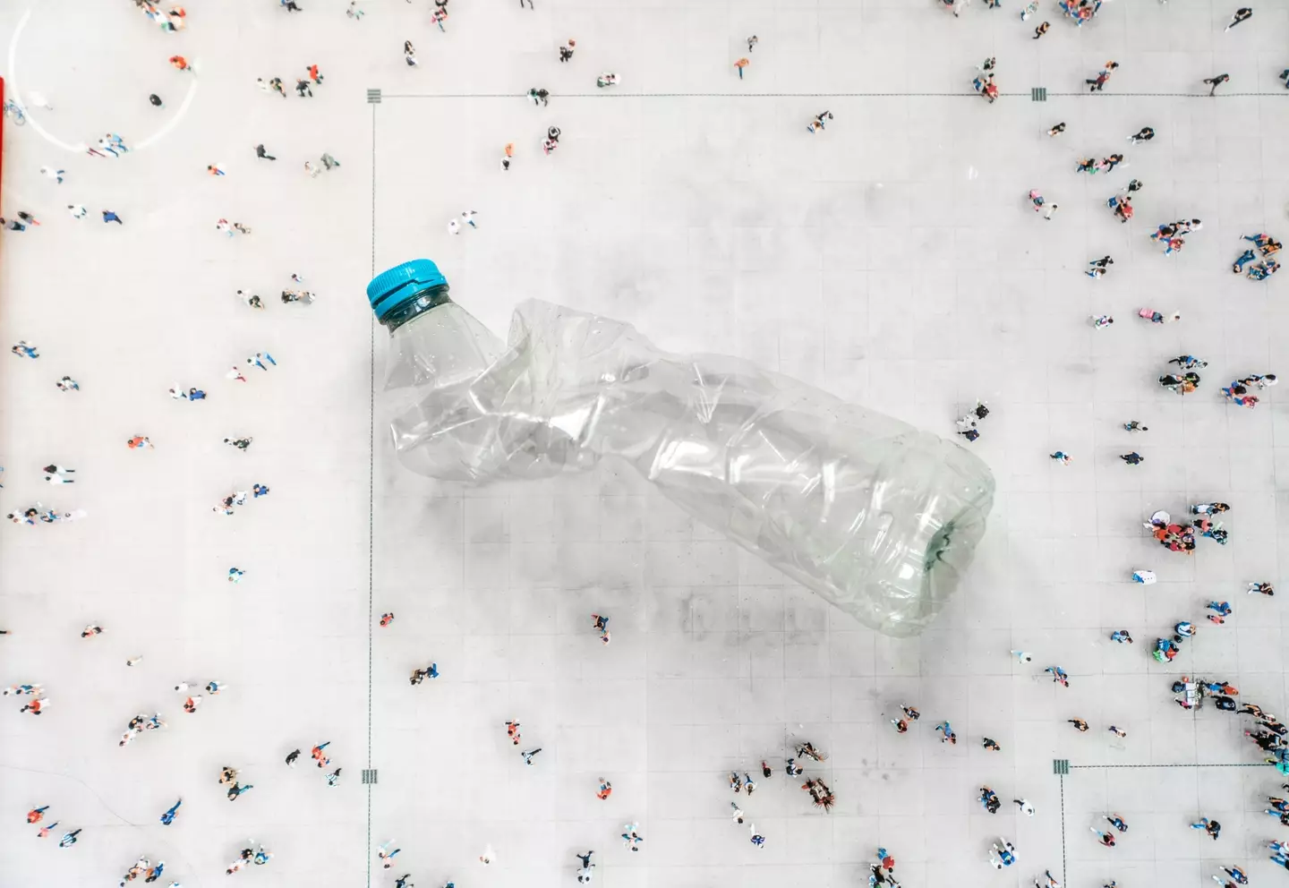 Bottled water can seriously increase your microplastic intake (Getty Stock)