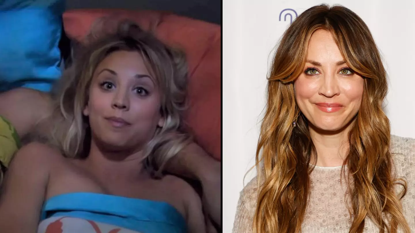 Kaley Cuoco explained why she's done filming sex scenes and had a good way to 'fake her way through'