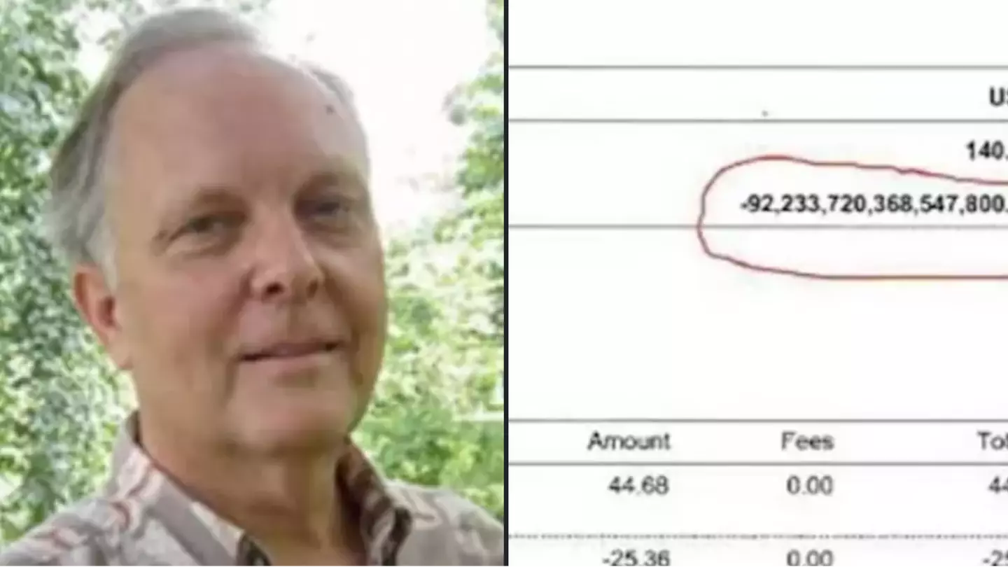 Man became richest person in the world for two minutes with £72 quadrillion