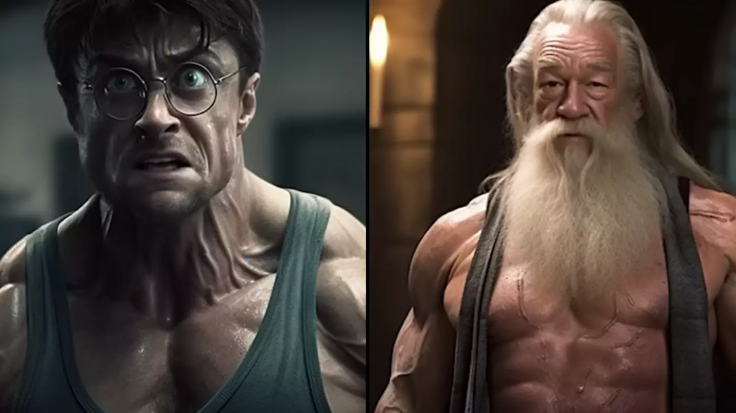 AI recreates Harry Potter where everyone is ripped and it’s incredible