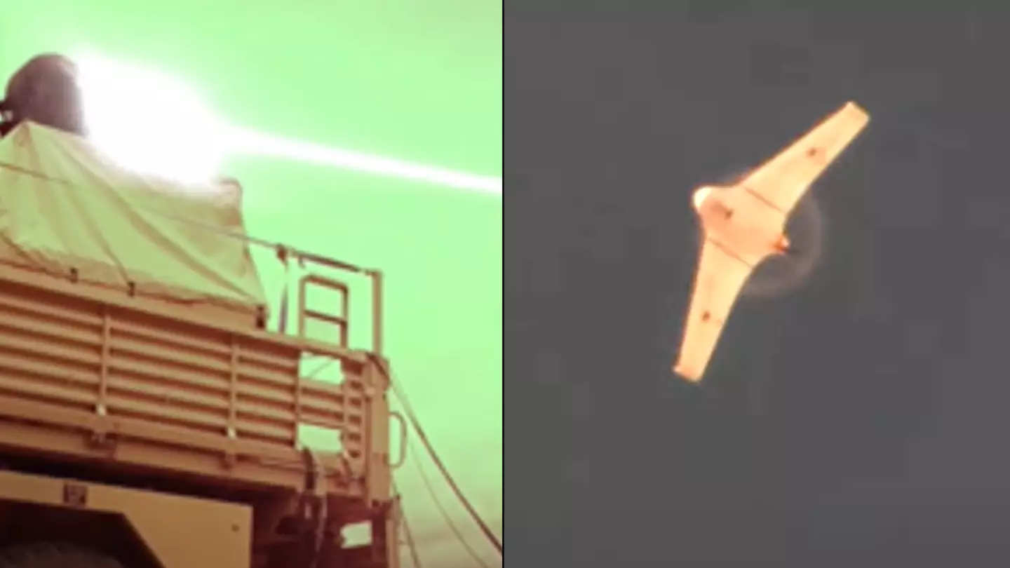 Laser beam that can destroy targets at speed of light is tested from UK army vehicle for first time
