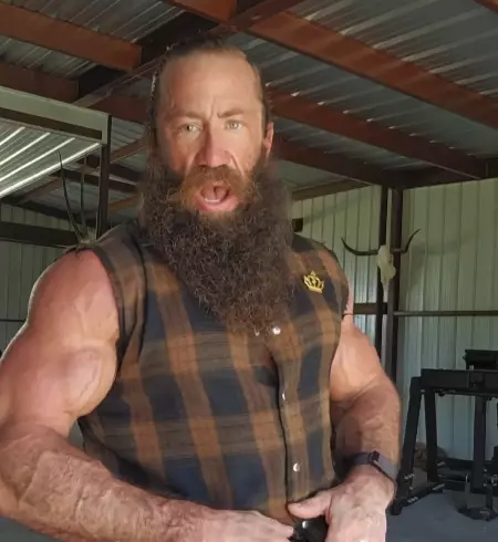 Johnson's incredibly jacked body raised questions over steroid use (Instagram/@liverking)