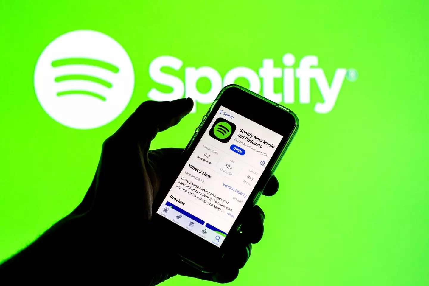 Spotify is used by more than 200 million people. (Thiago Prudêncio/SOPA Images/LightRocket via Getty Images)