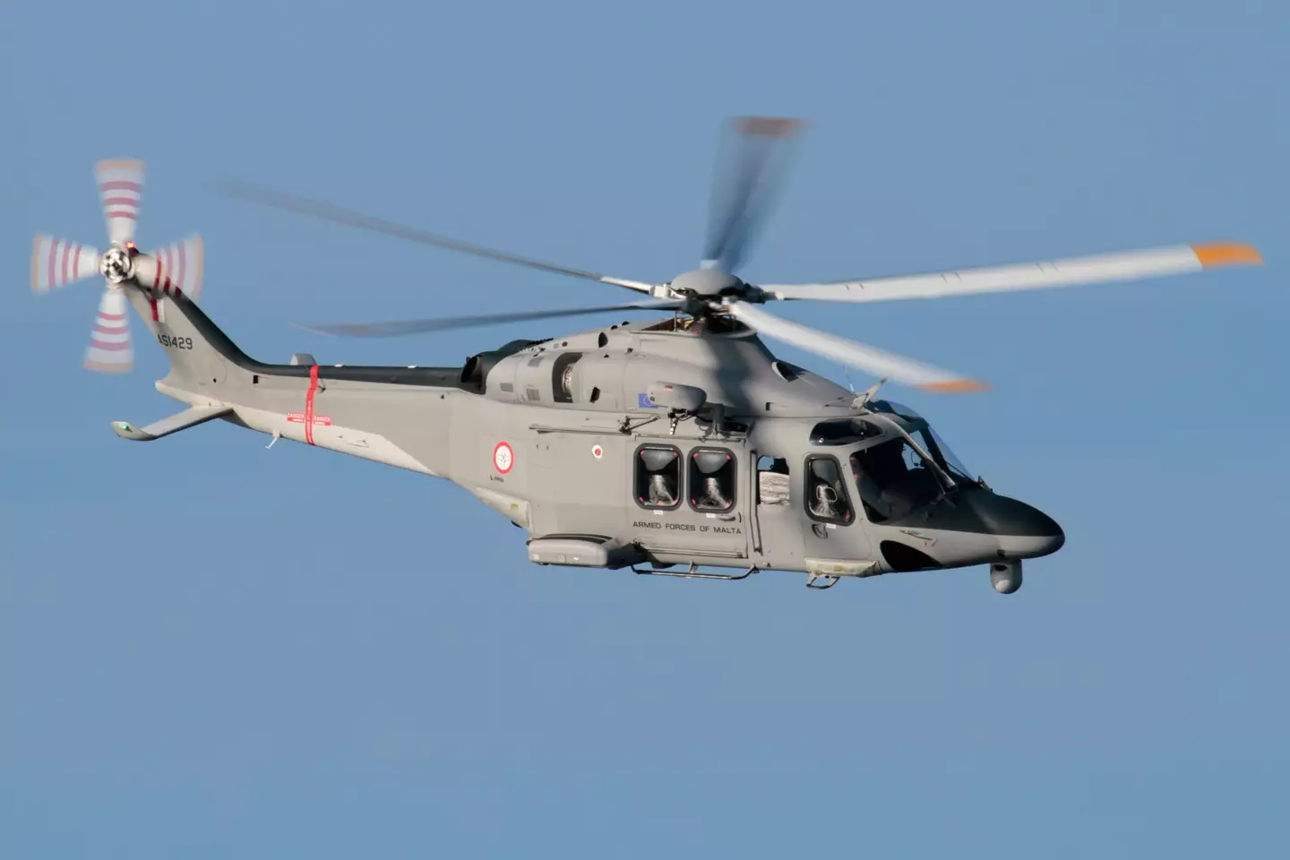 An AW139 Helicopter, the kind which drew the penis in the sky.