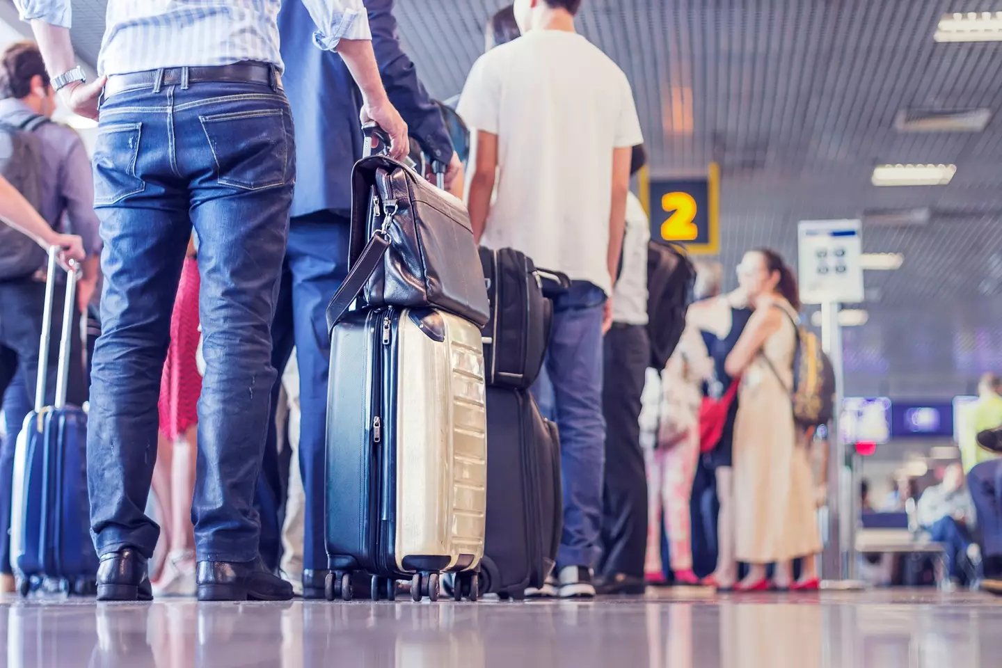 Queueing at the gate; something we all have to do (Getty Stock Images)