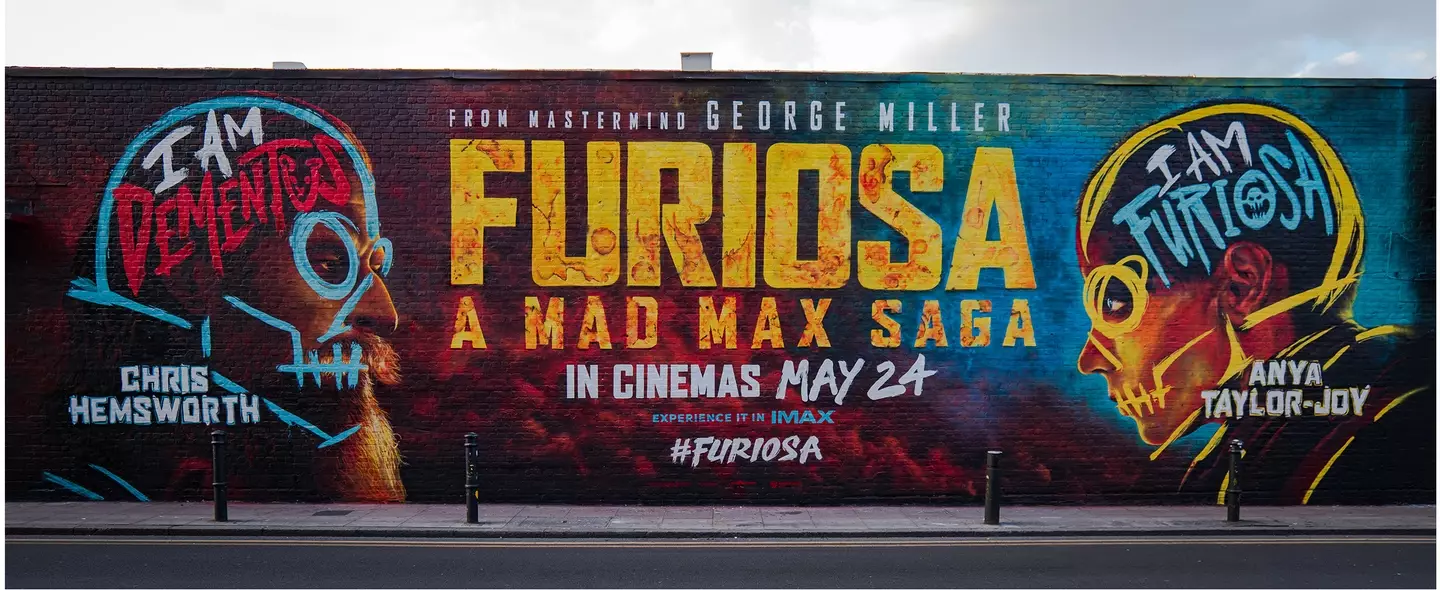 FURIOSA: A MAD MAX SAGA Mural, Shoreditch