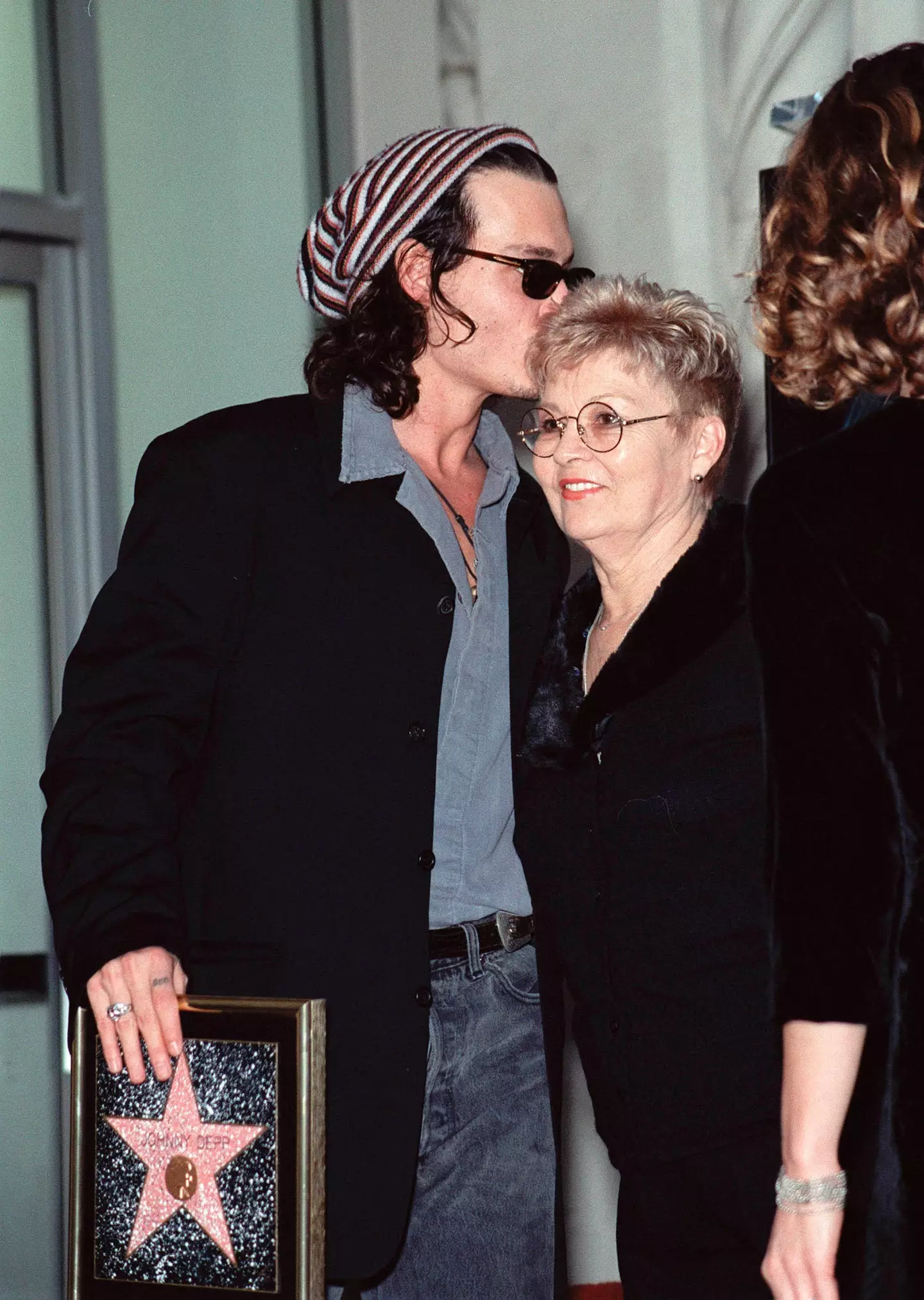 Depp told the court he is ‘legally blind’ and detailed his mother Betty Sue Palmer’s abuse.