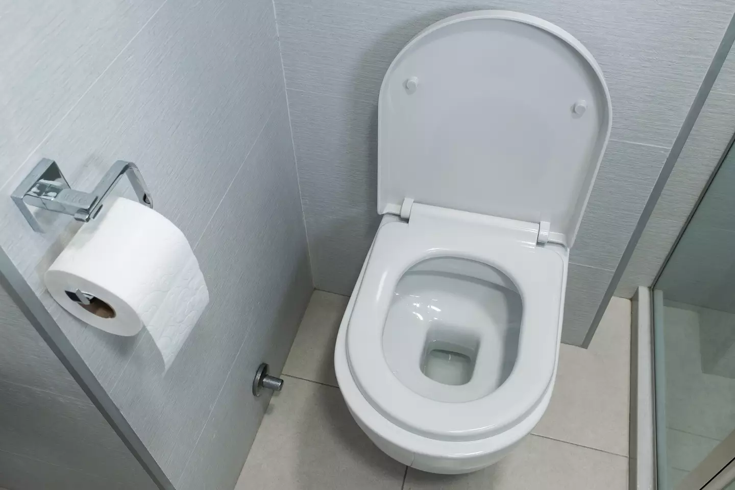 Mystery over why some toilet seats have open fronts has been solved 1 Your toilet at home probably looks something like this (Getty Stock Image)
