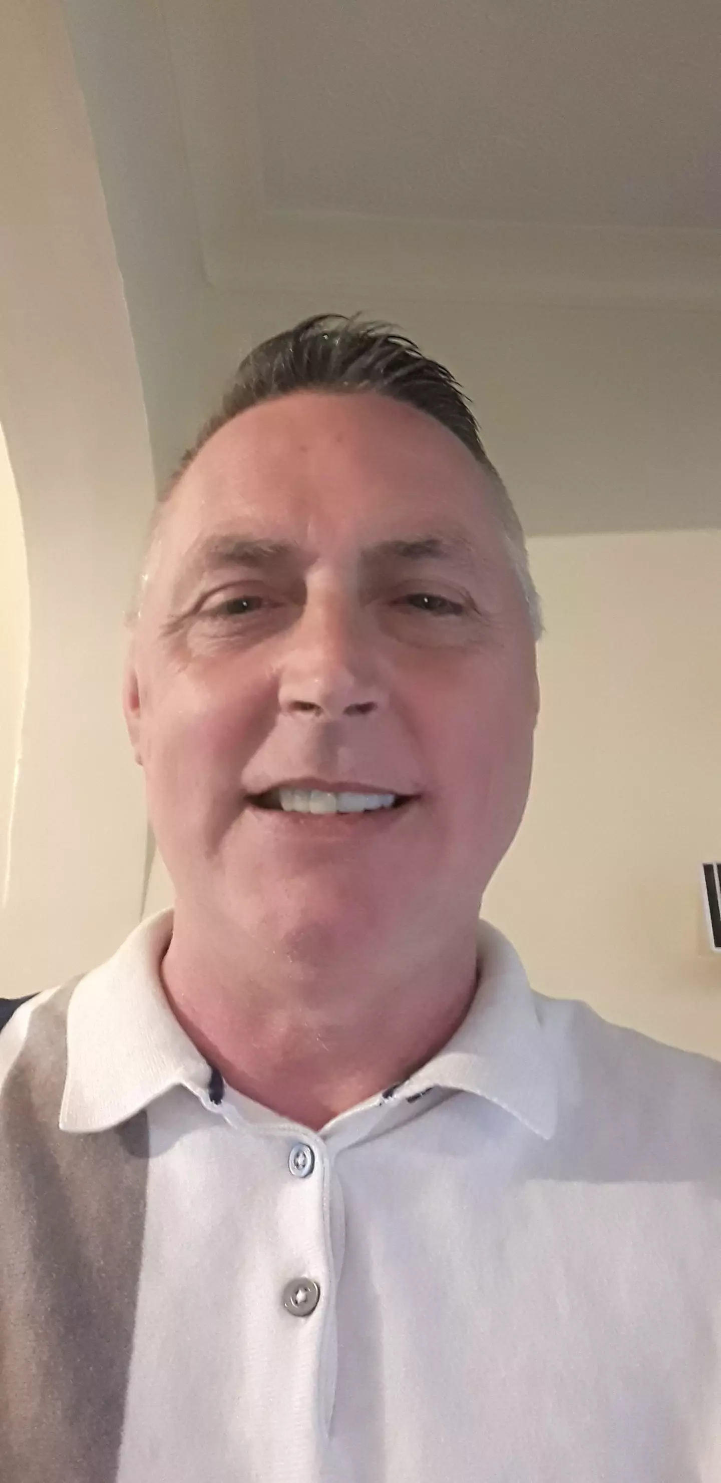 John was enjoying a trip to Scotland when he spotted the mythical creature.