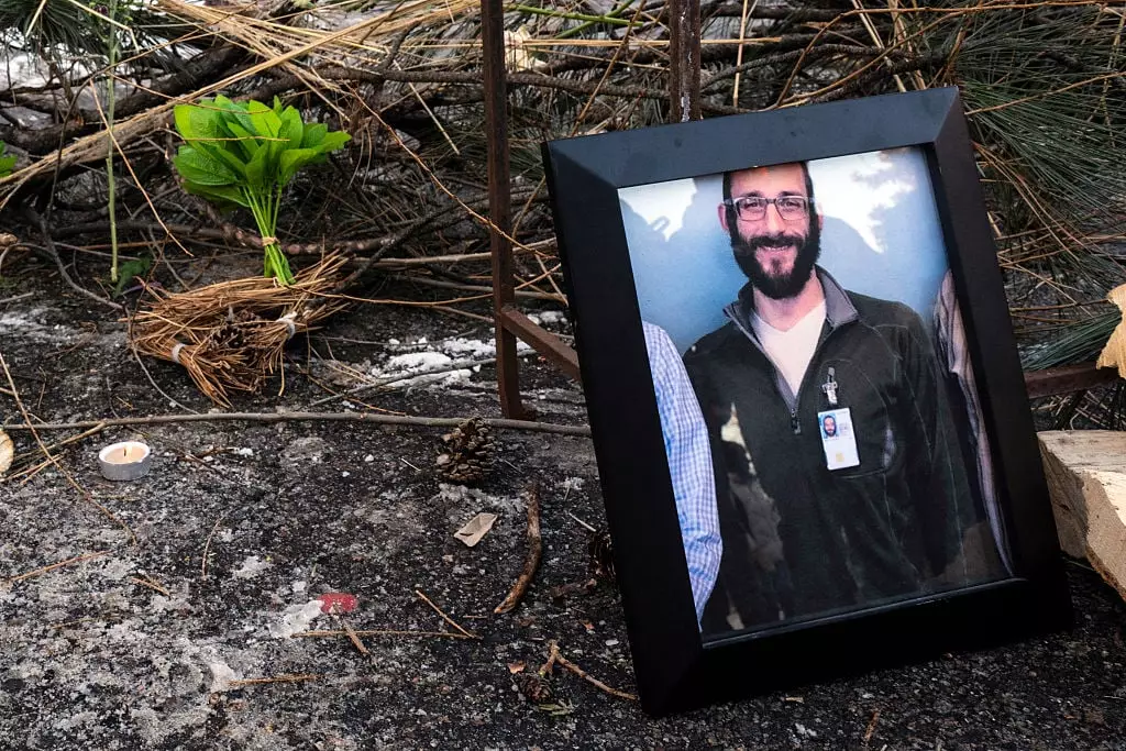 ICU nurse Alex Pretti was shot dead at the weekend by a federal immigration officer (ROBERTO SCHMIDT / AFP via Getty Images)