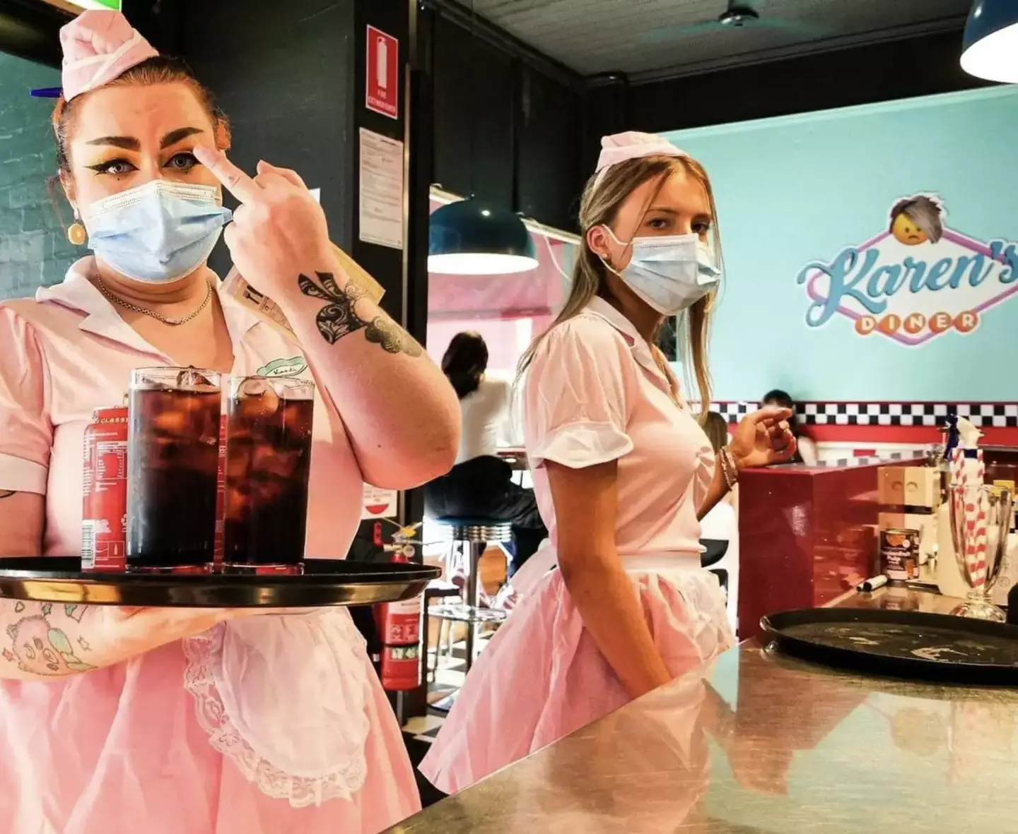 Karen’s Diner opened in the UK this summer.