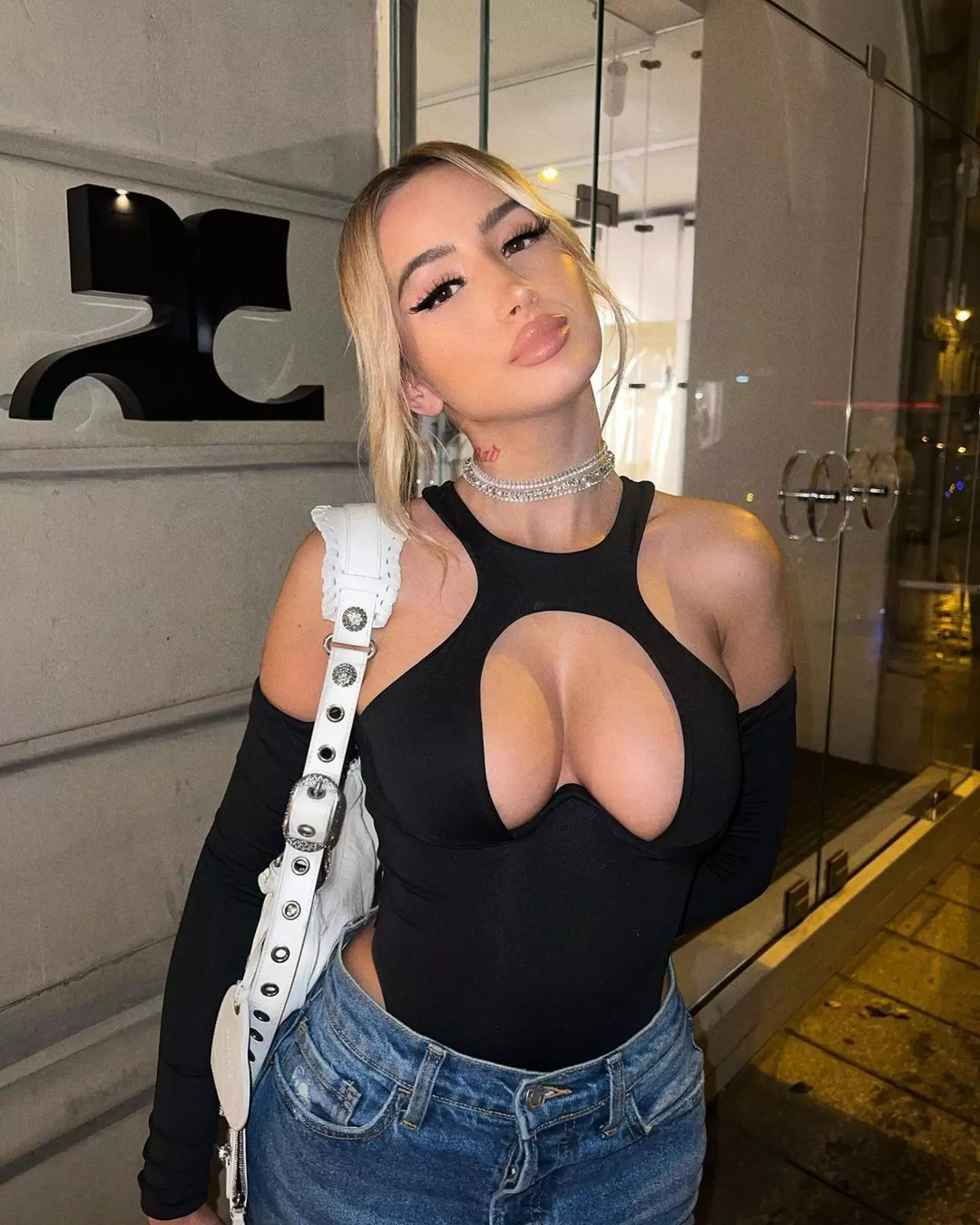 OnlyFans user Polska was also involved in the altercation.
