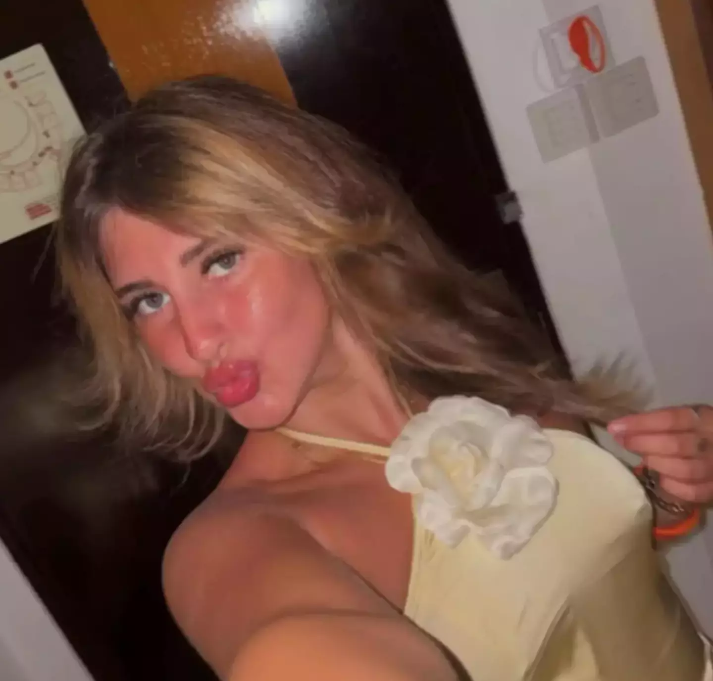 Teenager Bella May Culley is one of many young women accused of drugs smuggling (TikTok/@bellamayculleyx)